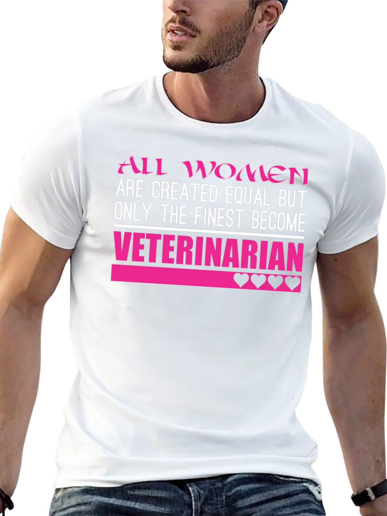 Finest Veterinarian Womens T-Shirt