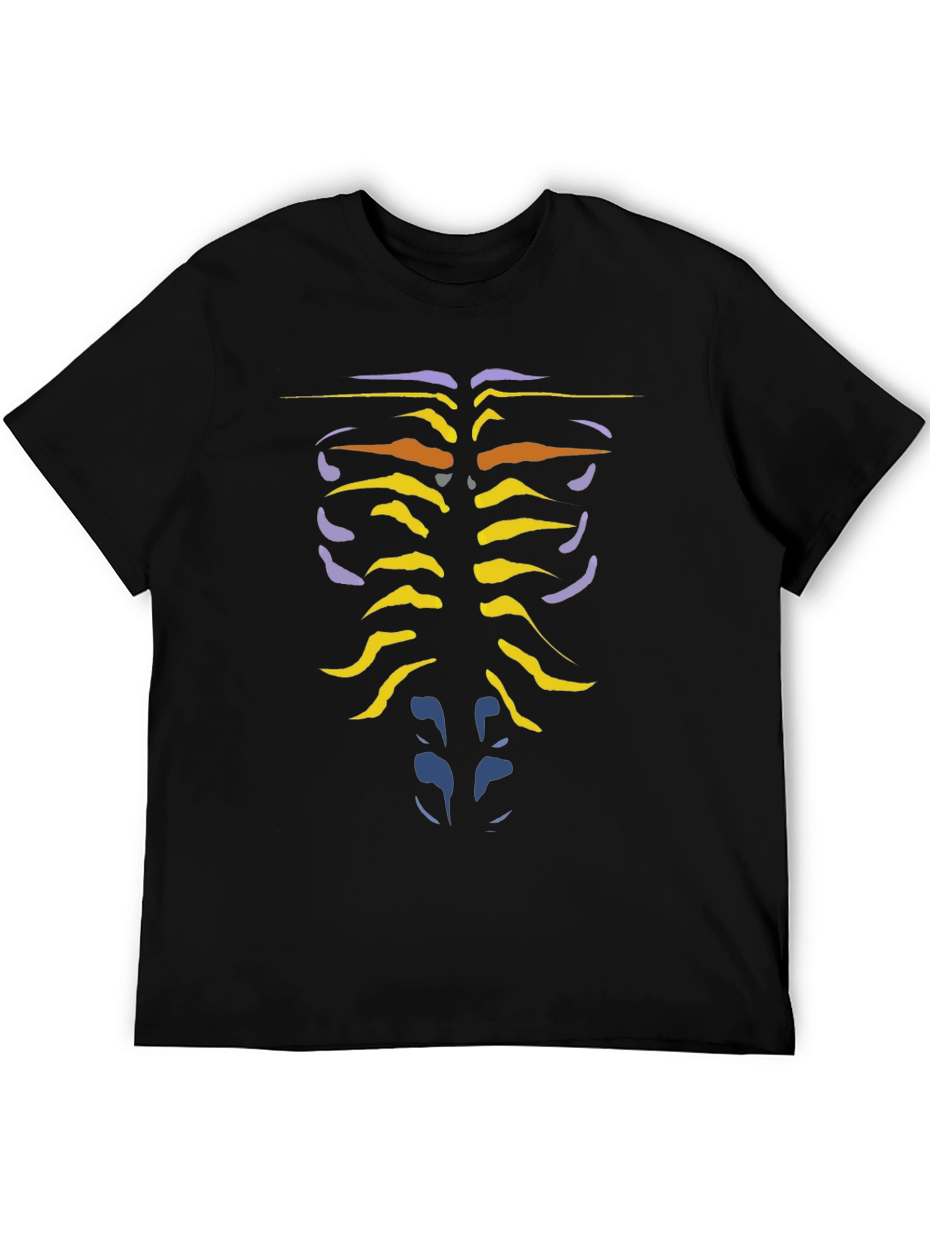 Rib Cage Graphic Tee - Fun Halloween Shirt