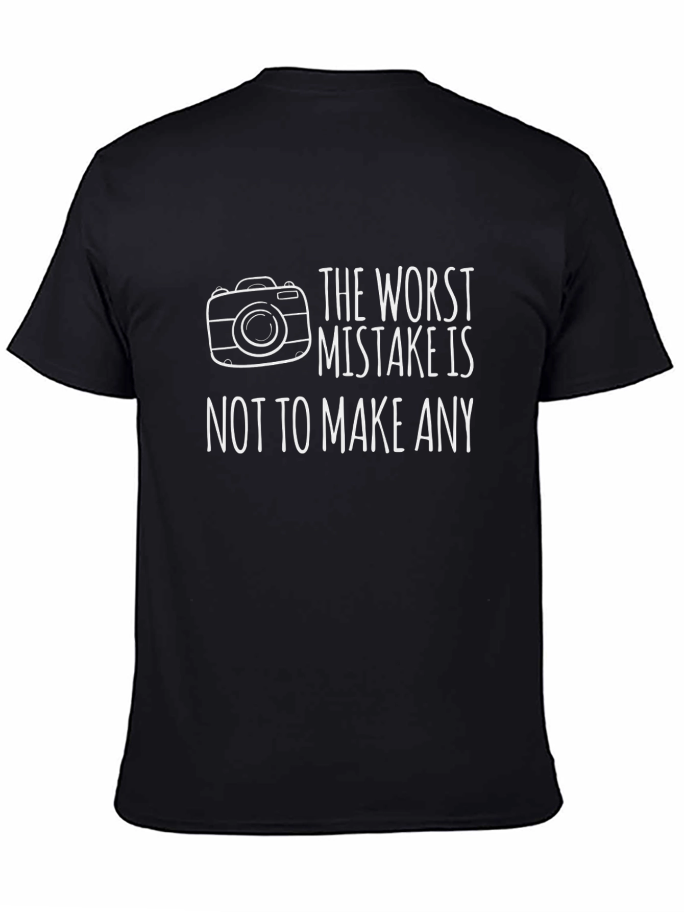 Mistake T-Shirt - Photographer Humor Tee