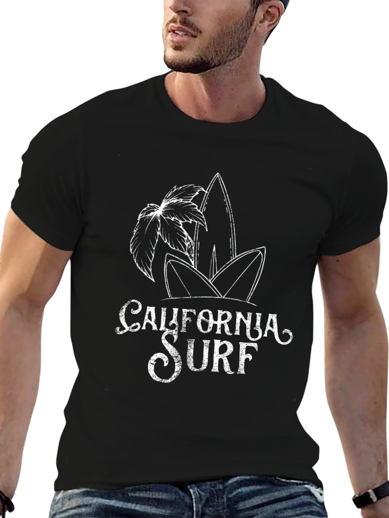 California Surf Graphic T-Shirt
