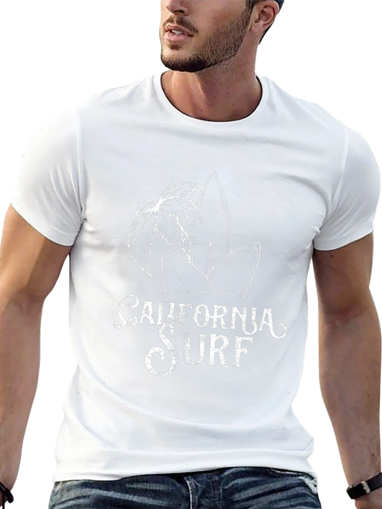 California Surf Graphic T-Shirt