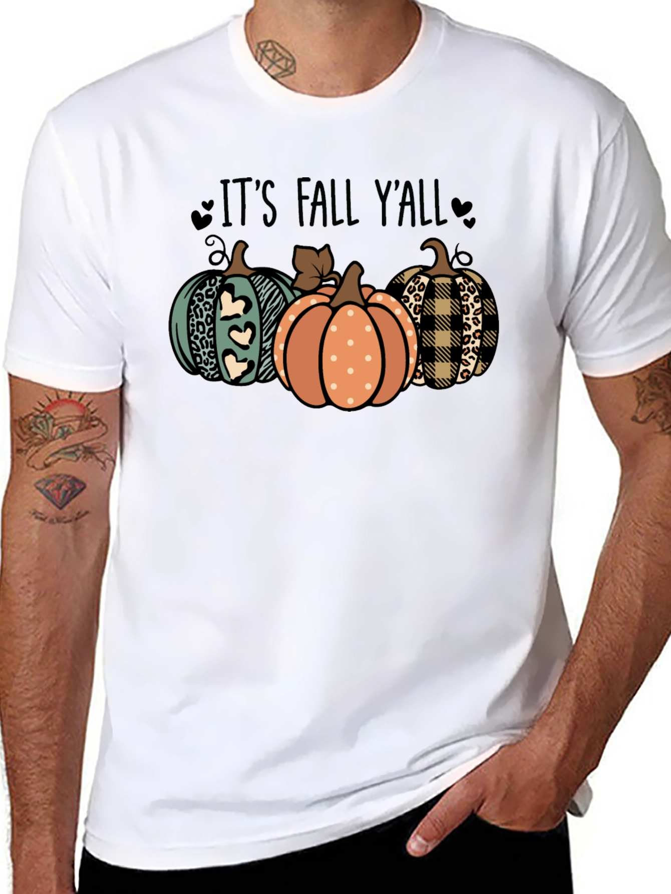 Its Fall Yall Pumpkin T-Shirt