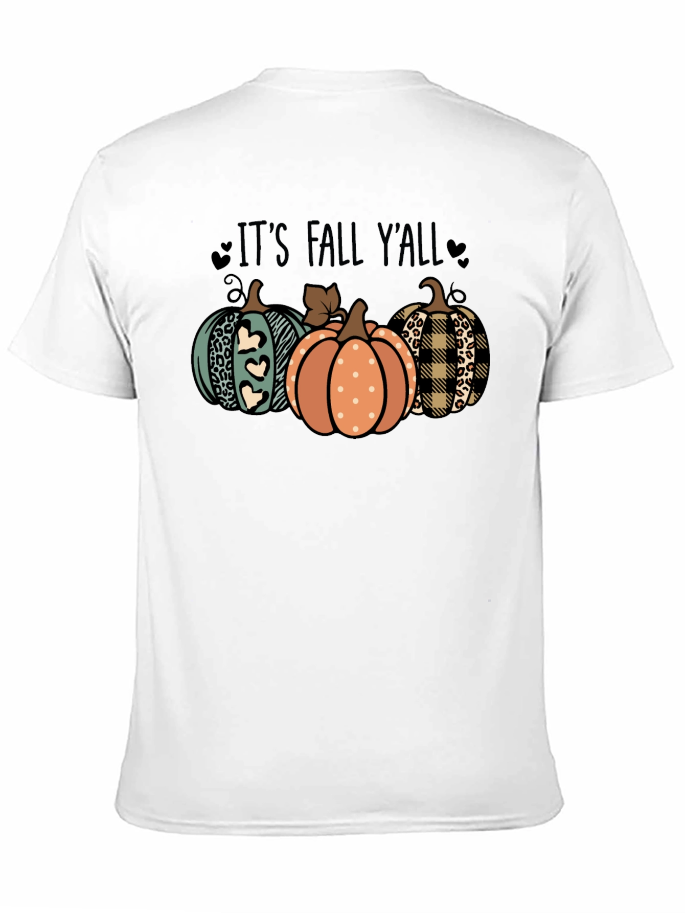 Its Fall Yall Pumpkin T-Shirt