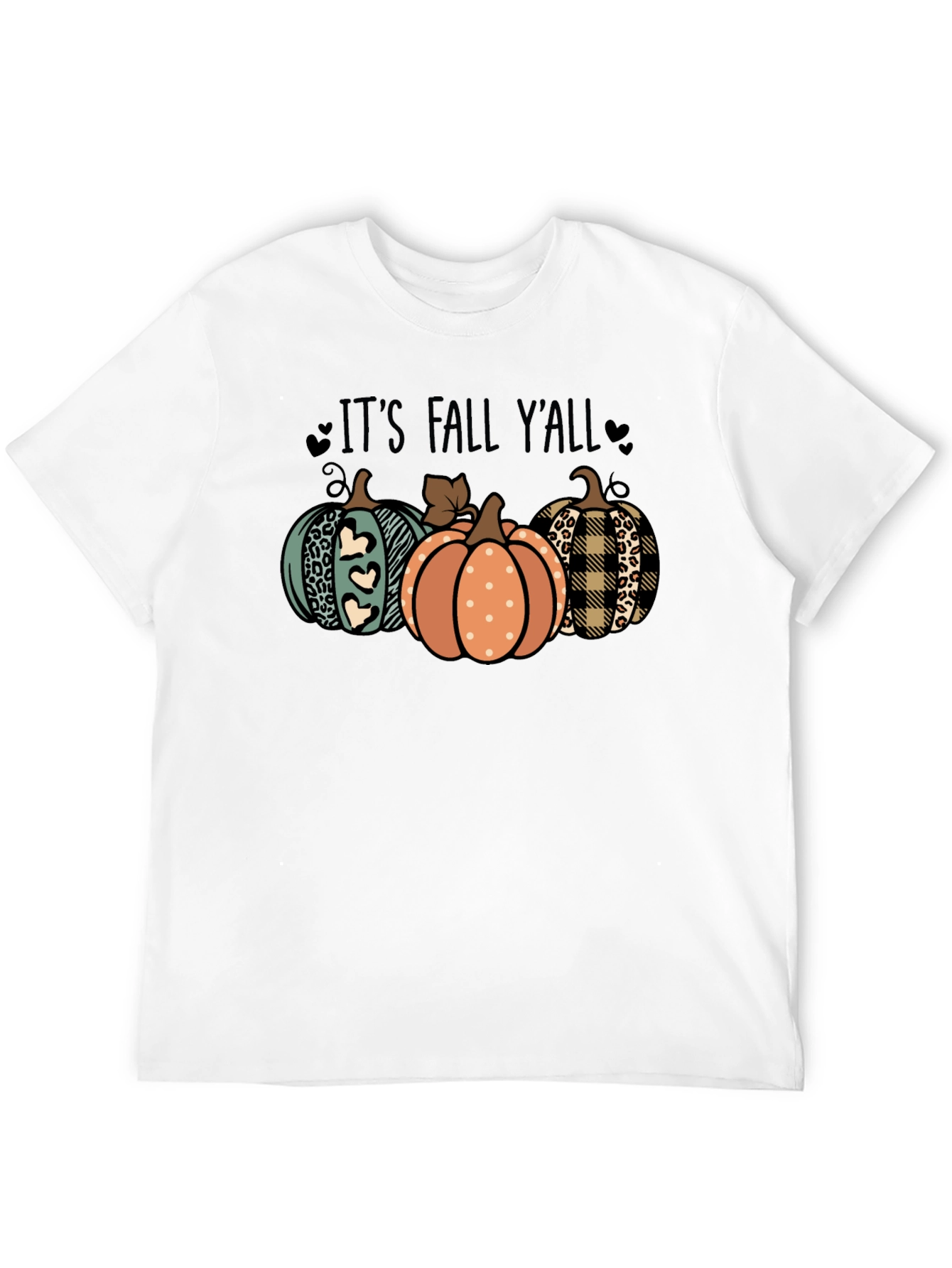 Its Fall Yall Pumpkin T-Shirt