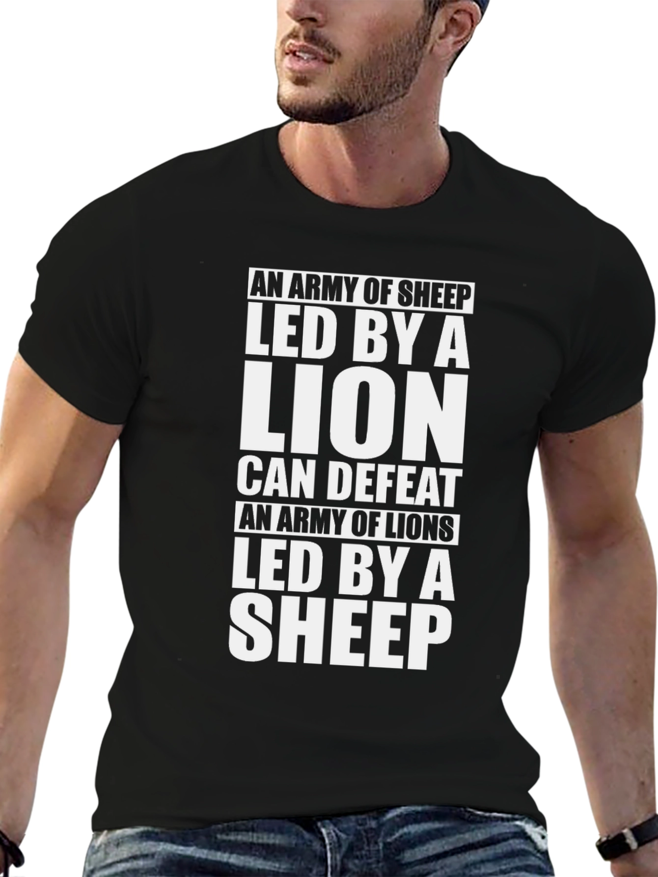 Lion Led Sheep T-Shirt
