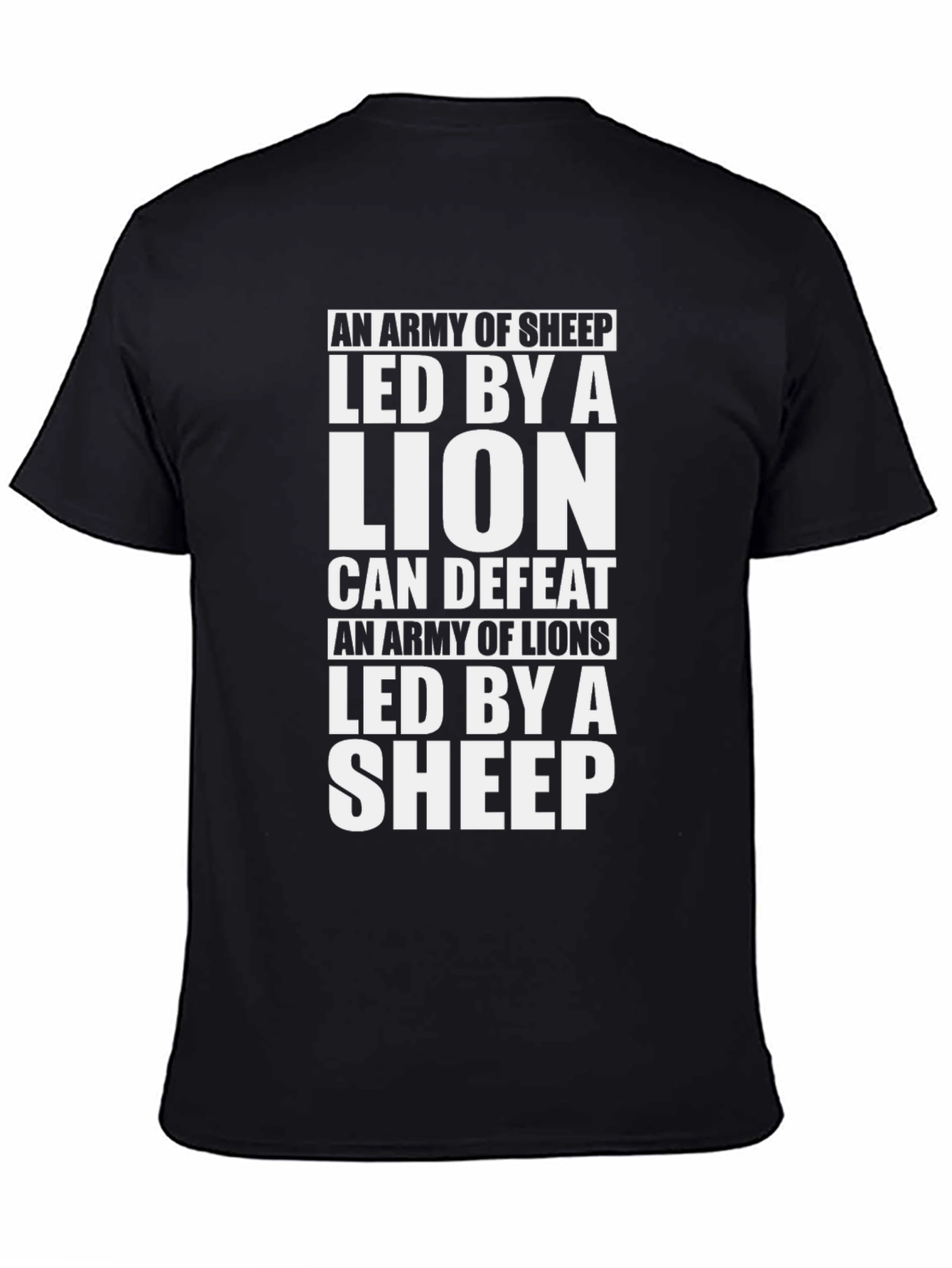 Lion Led Sheep T-Shirt