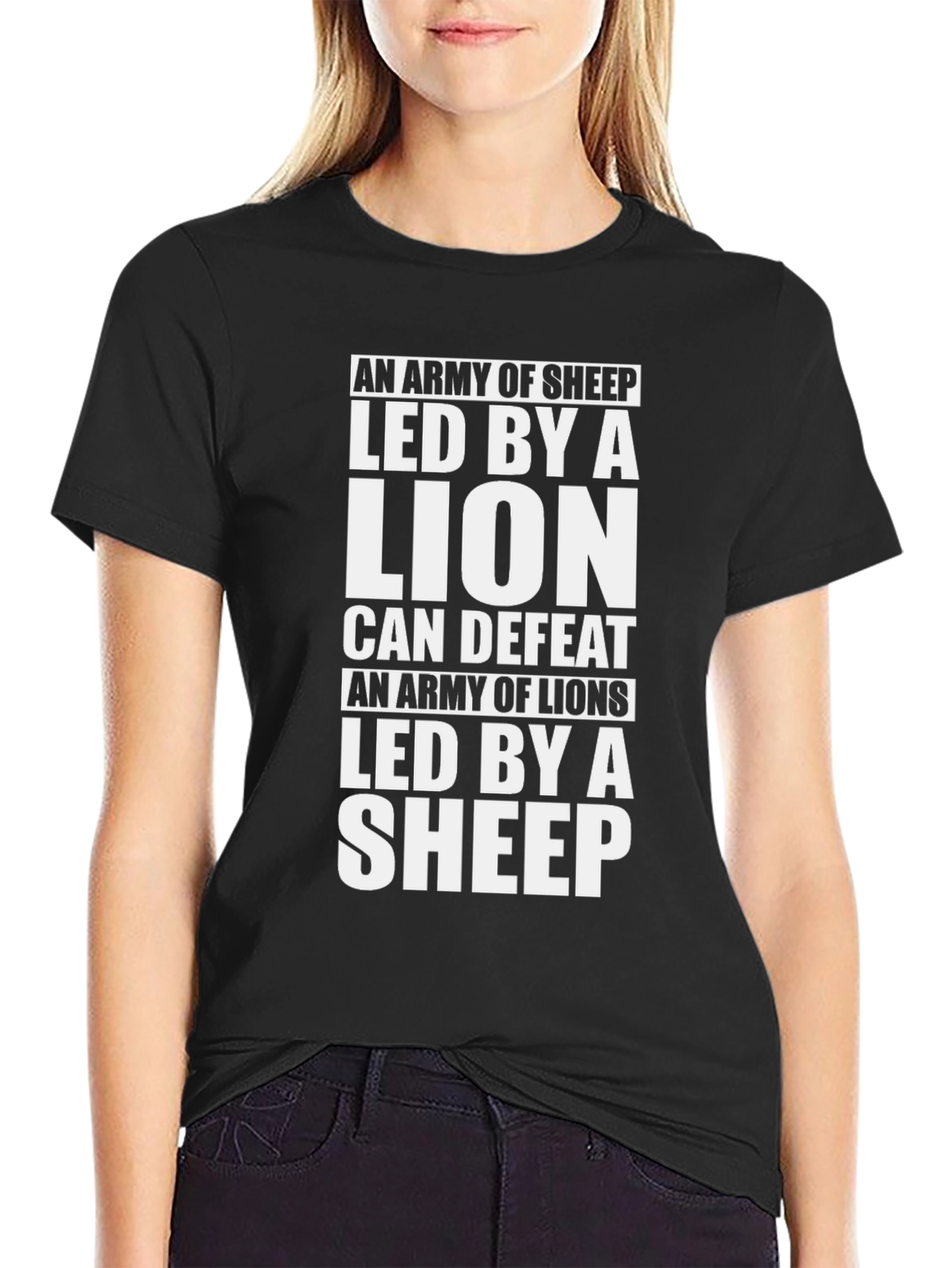 Lion Led Sheep T-Shirt