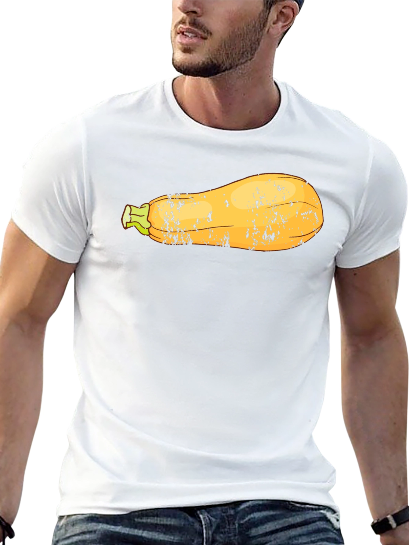 Funny Zucchini Graphic Tee - Unisex Black T-Shirt