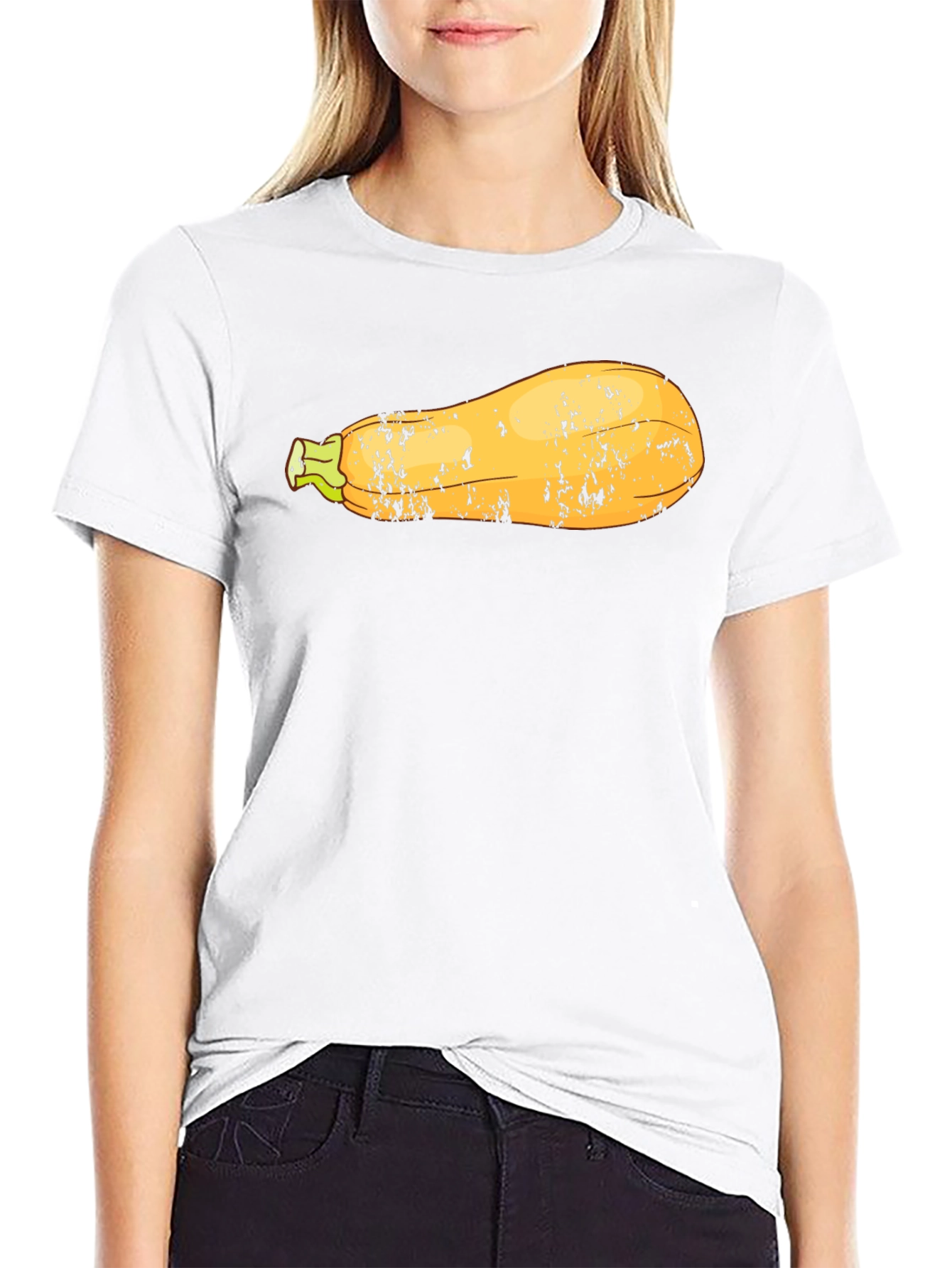 Funny Zucchini Graphic Tee - Unisex Black T-Shirt