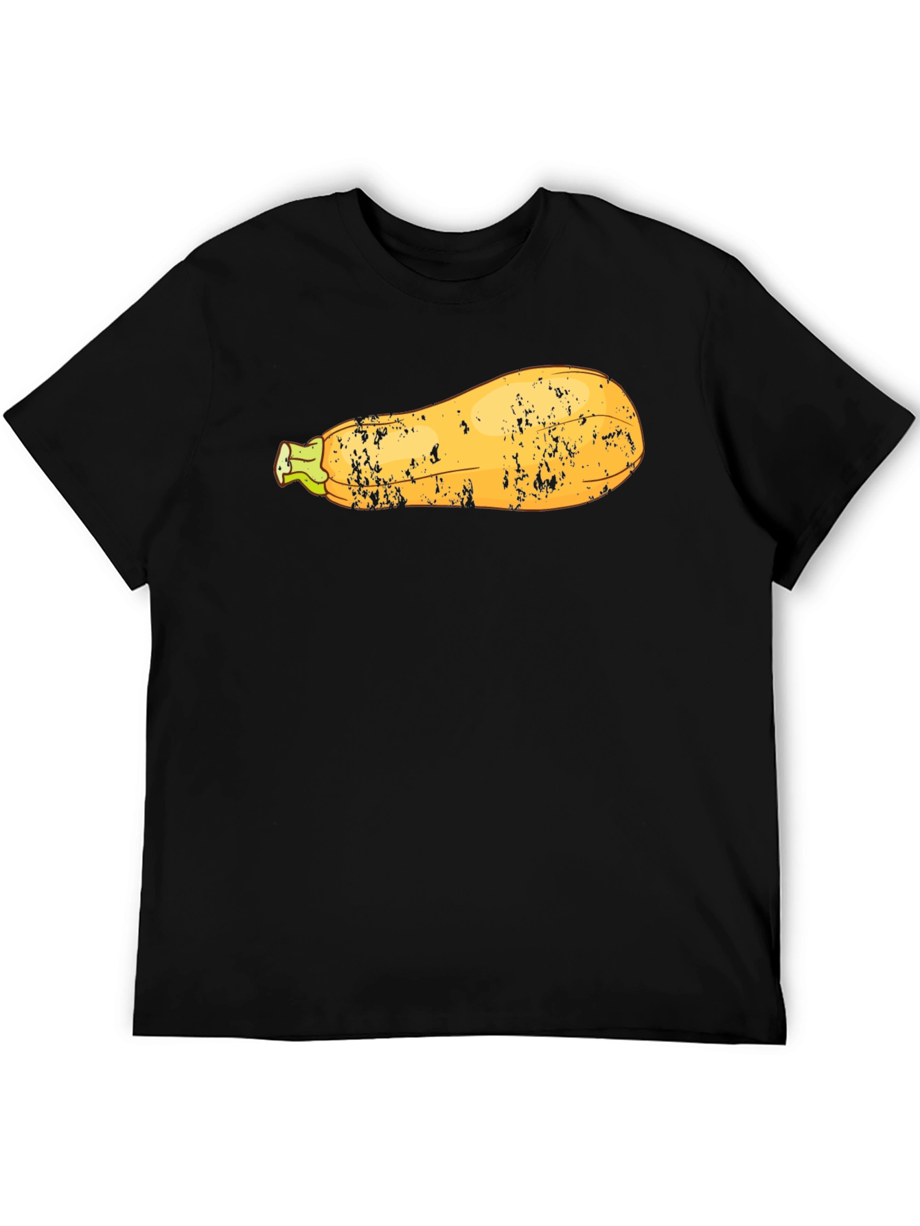 Funny Zucchini Graphic Tee - Unisex Black T-Shirt