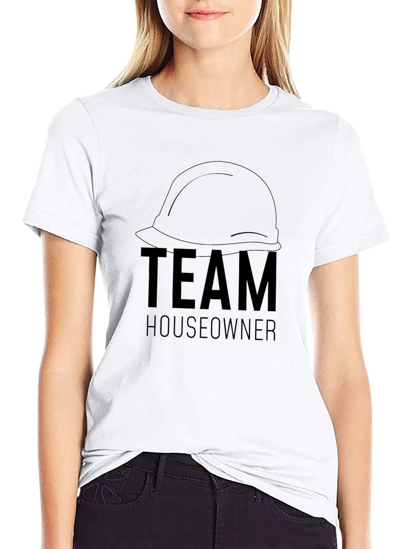 Team Homeowner Black Graphic Tee