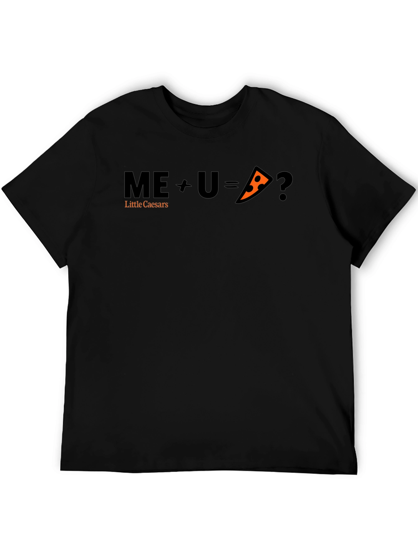 Little Caesars ME+U=Pizza Graphic T-Shirt