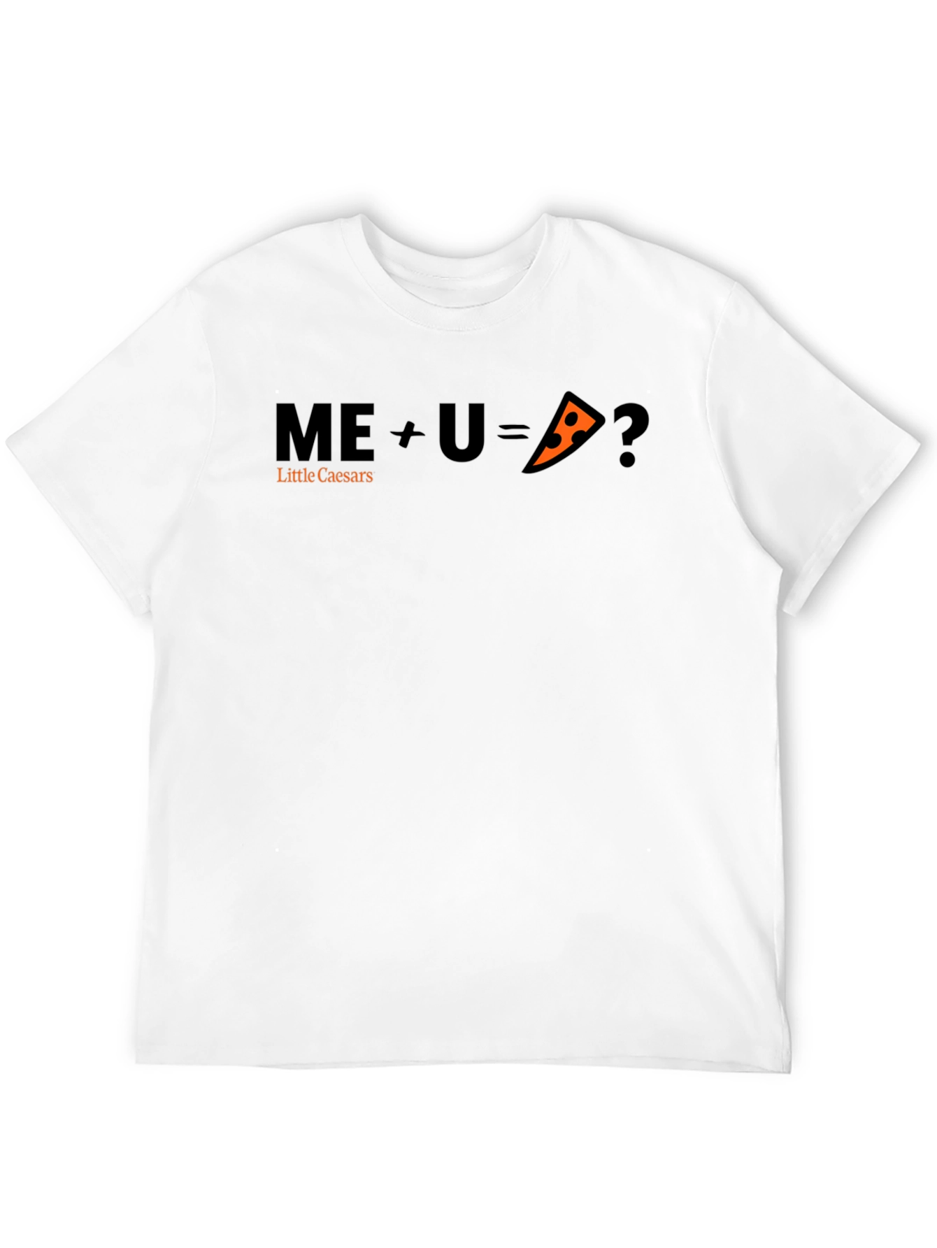 Little Caesars ME+U=Pizza Graphic T-Shirt