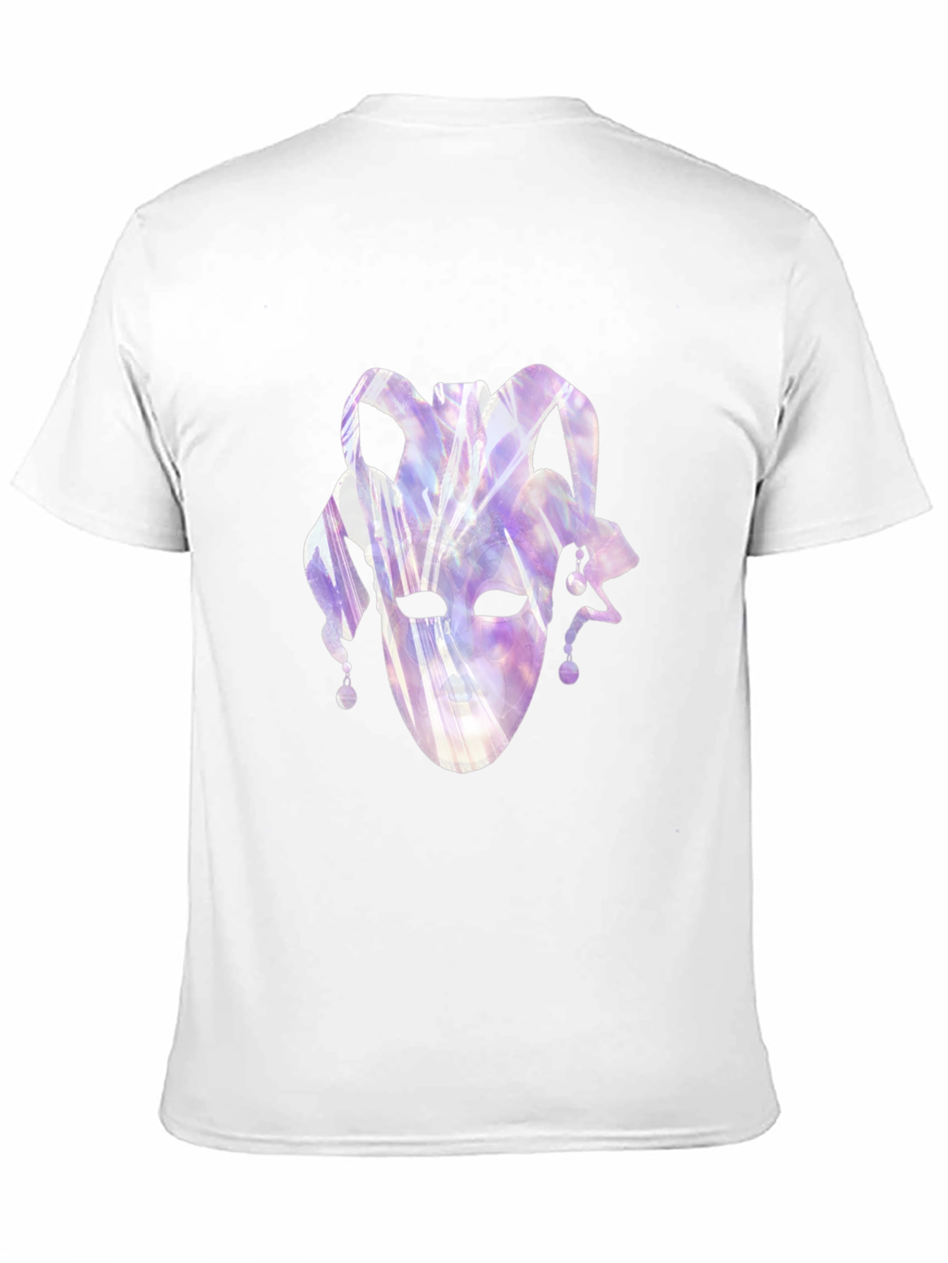 Jester Mask Graphic Black T-Shirt
