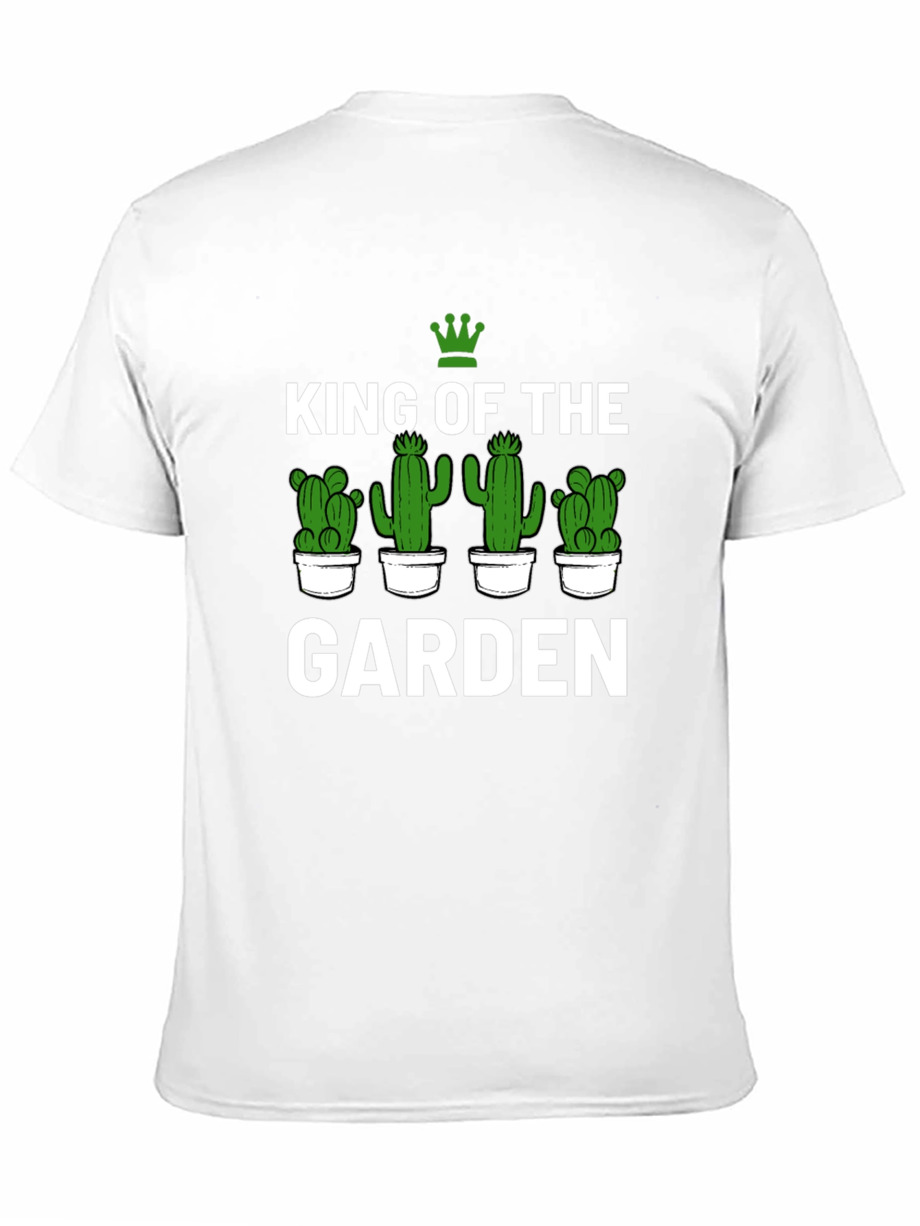 King of the Garden Cactus T-Shirt
