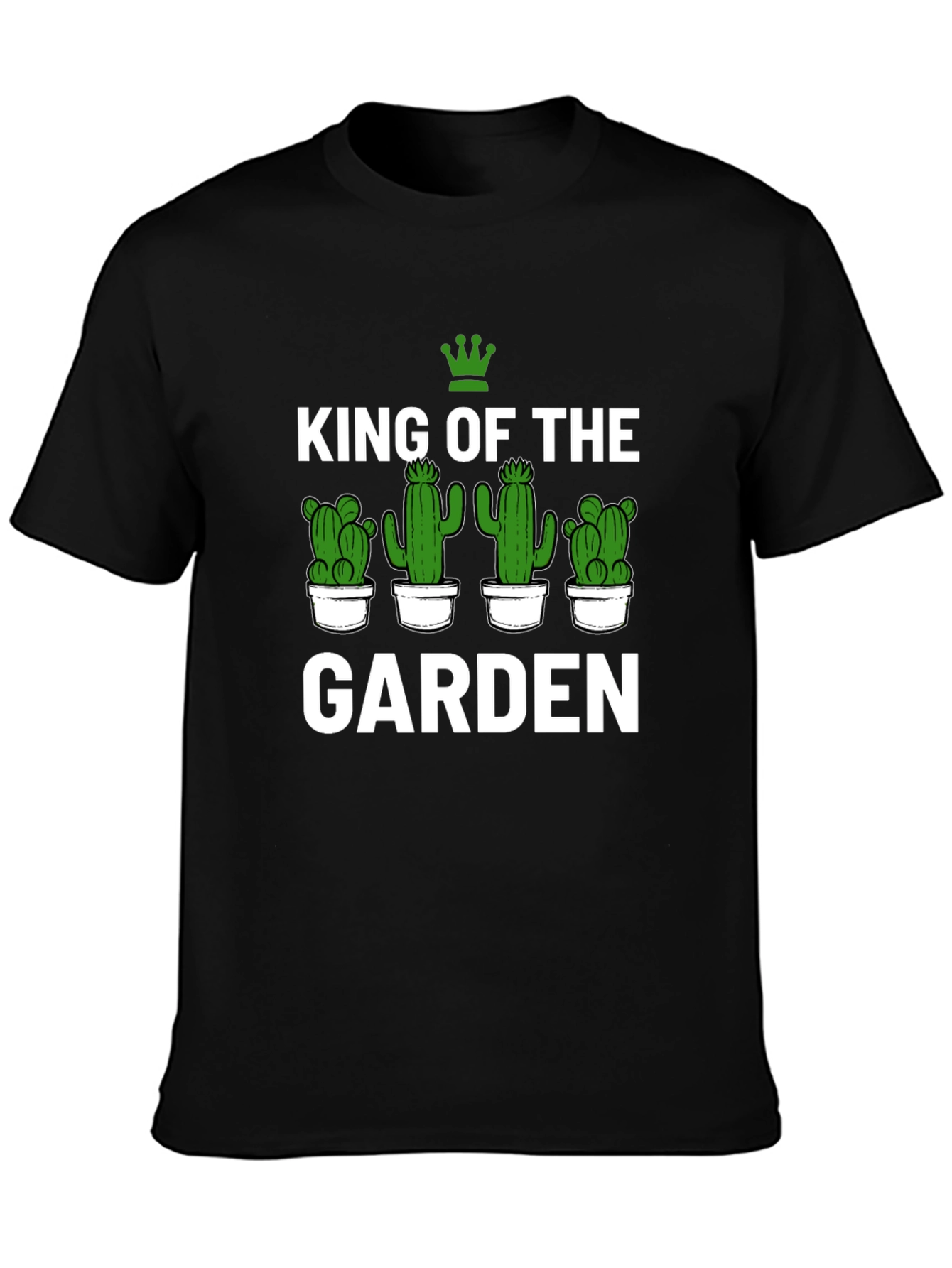 King of the Garden Cactus T-Shirt