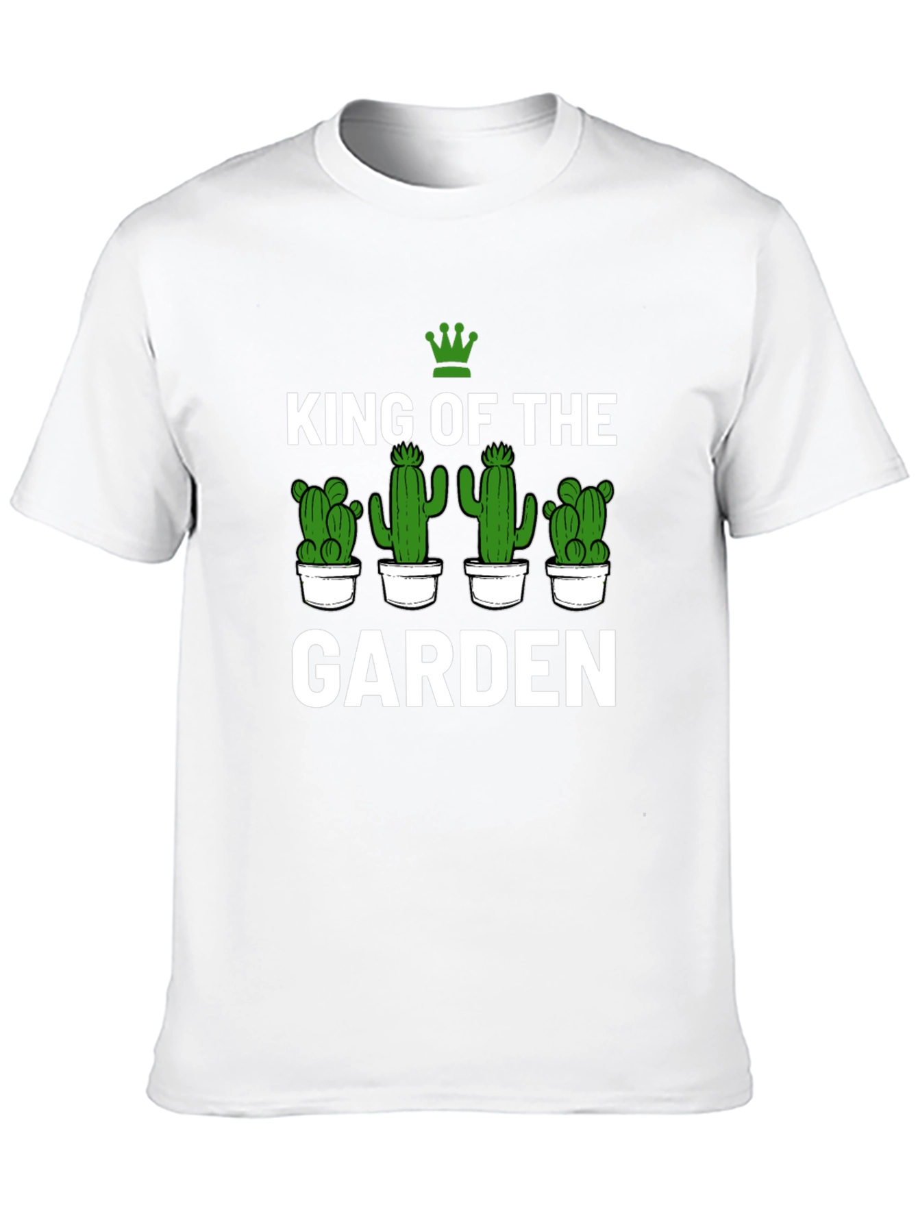 King of the Garden Cactus T-Shirt