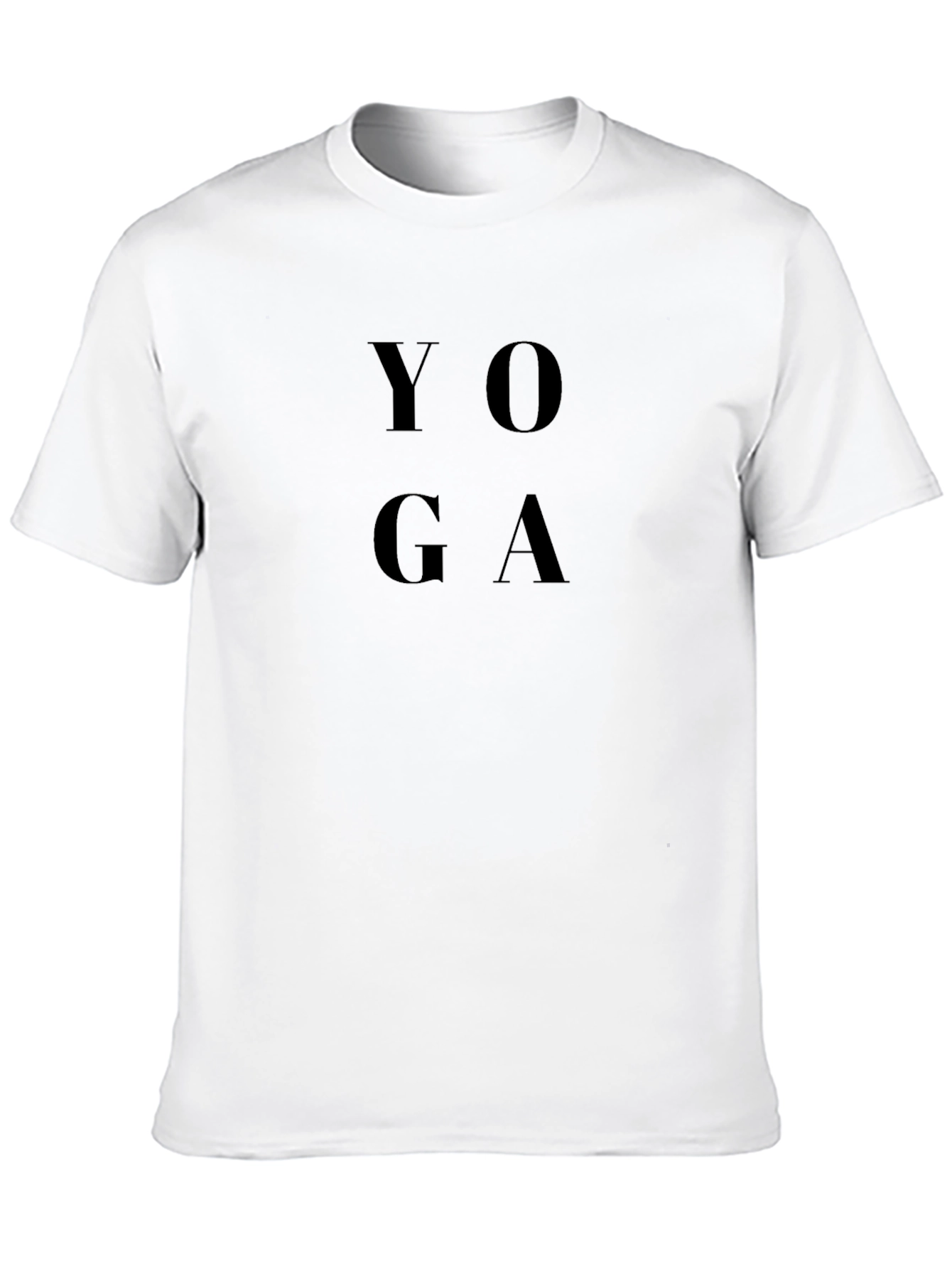 Yoga Graphic Black T-Shirt