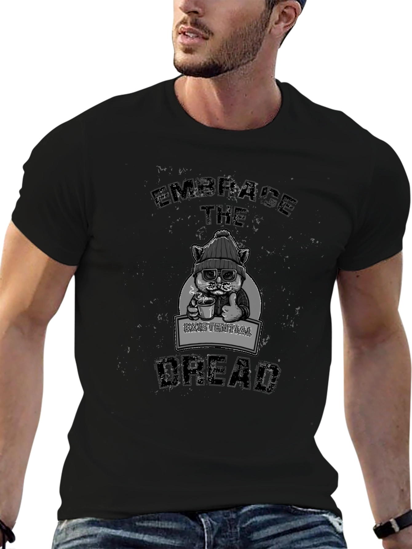 Existential Dread T-Shirt - Cat Lover Apparel