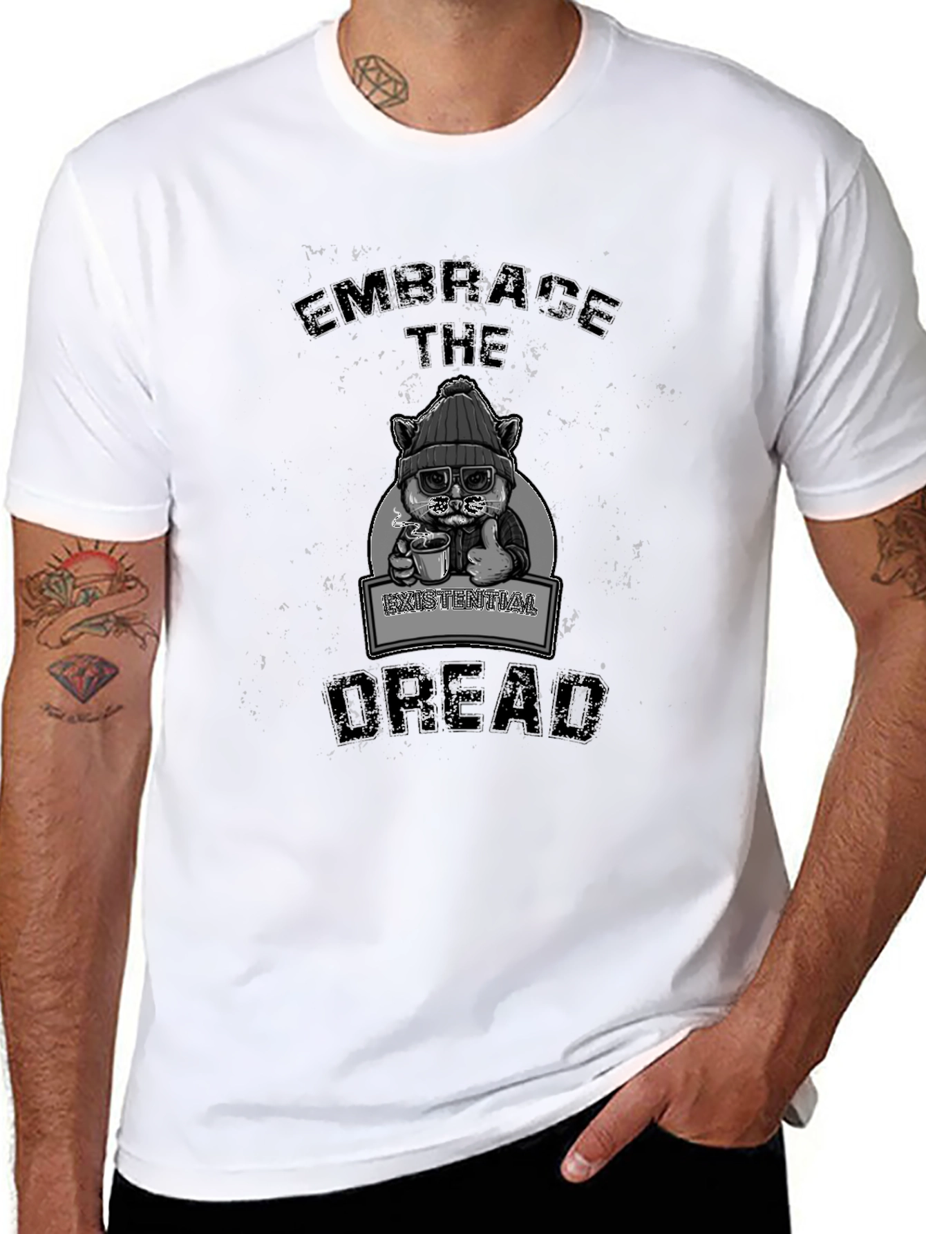 Existential Dread T-Shirt - Cat Lover Apparel