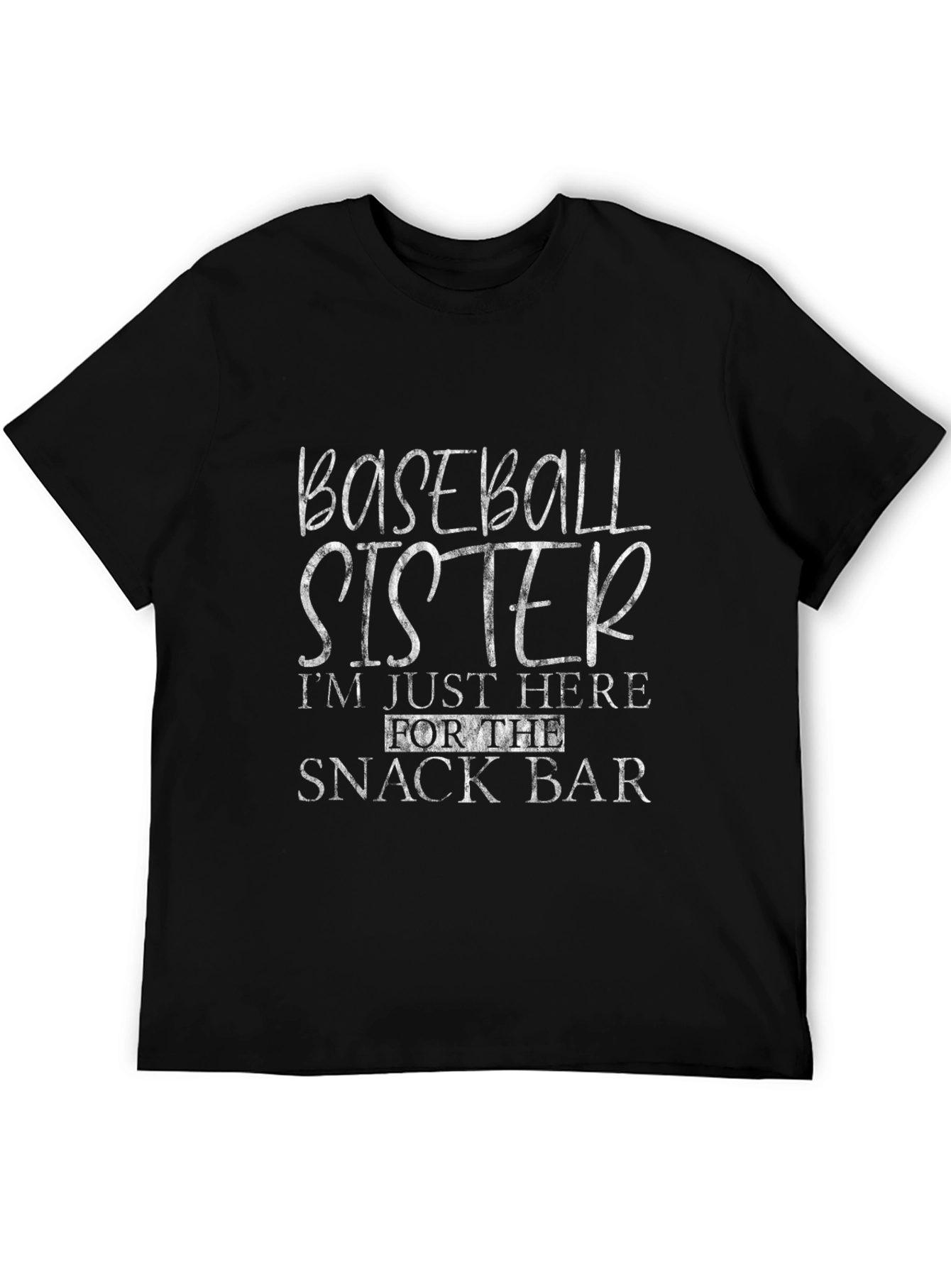 Baseball Sister Snack Bar Tee