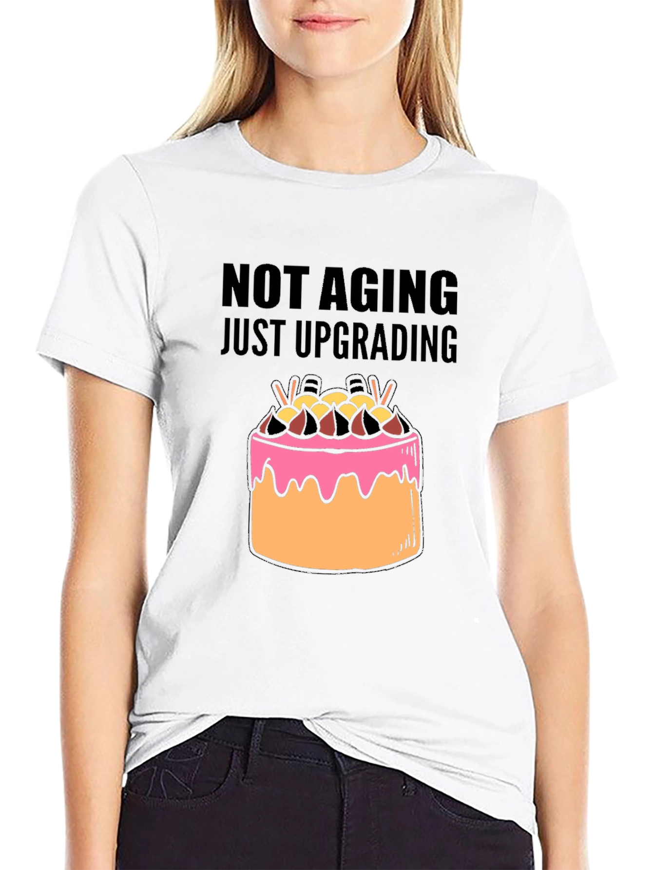 Not Aging Just Upgrading T-Shirt