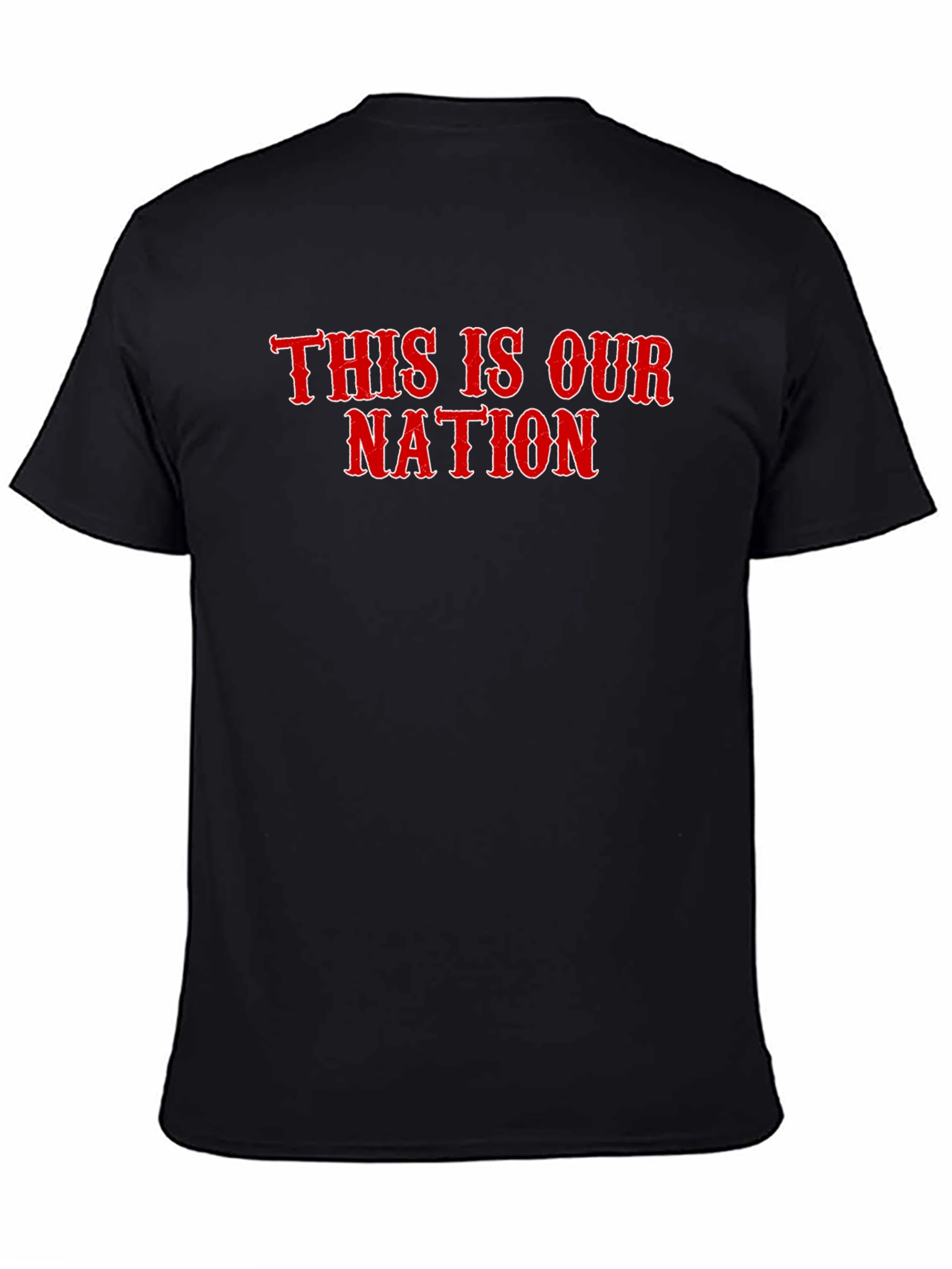 This is Our Nation Graphic Tee - Black