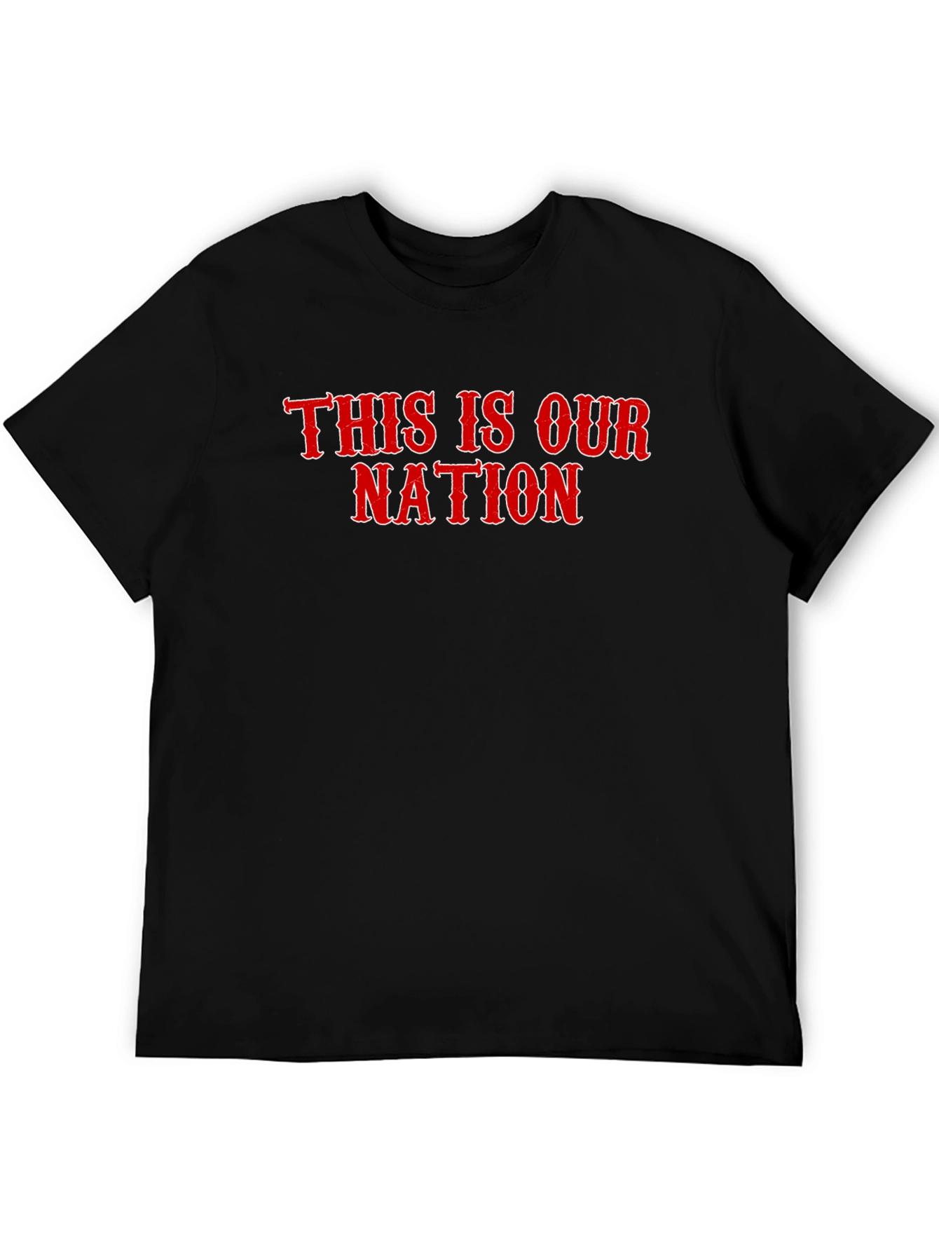 This is Our Nation Graphic Tee - Black