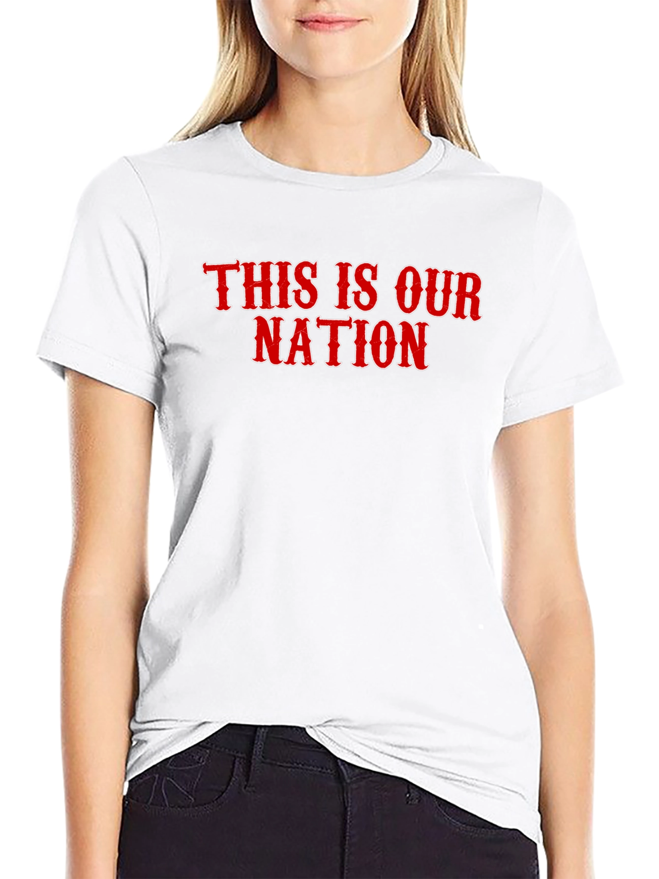 This is Our Nation Graphic Tee - Black