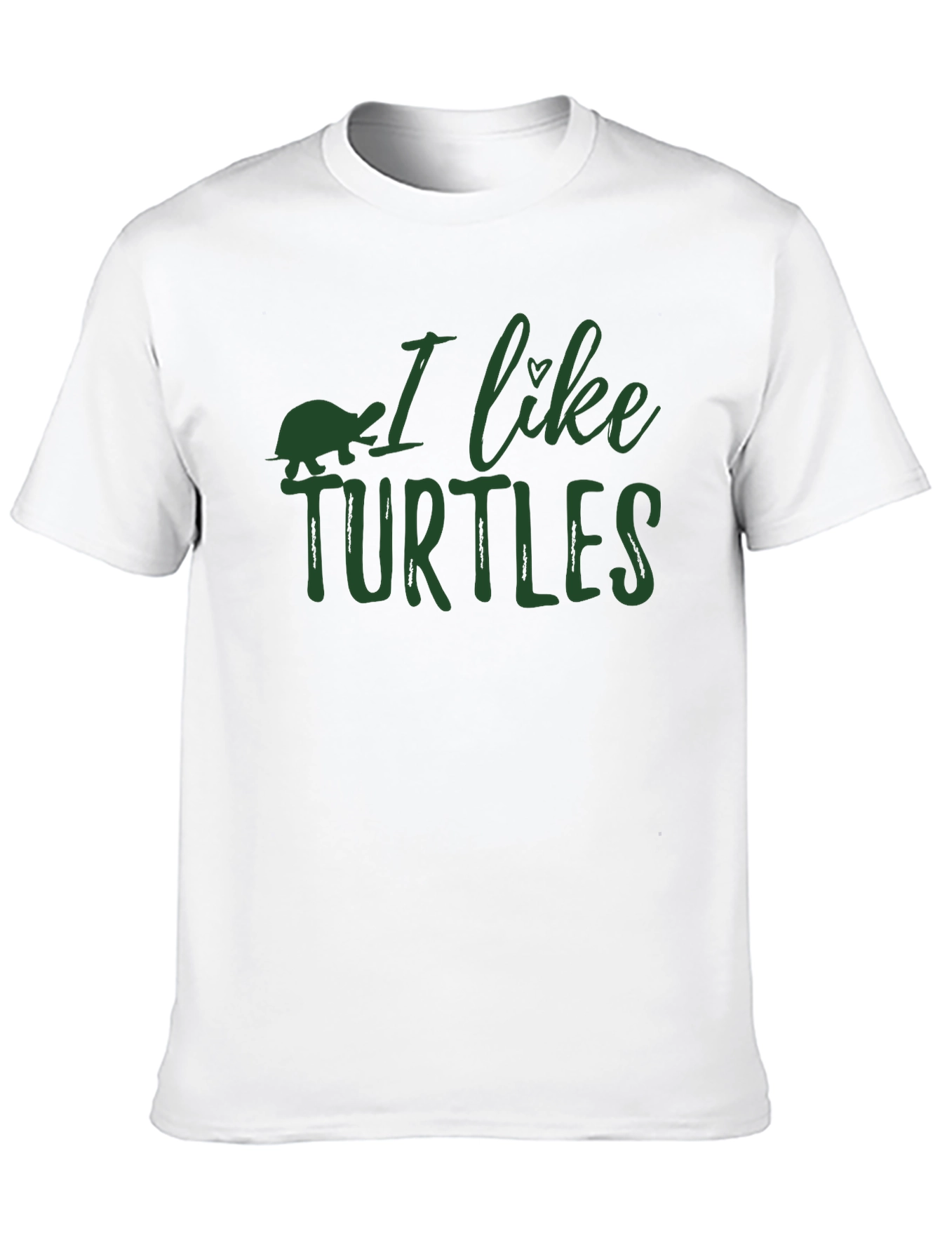 I Like Turtles Graphic T-Shirt