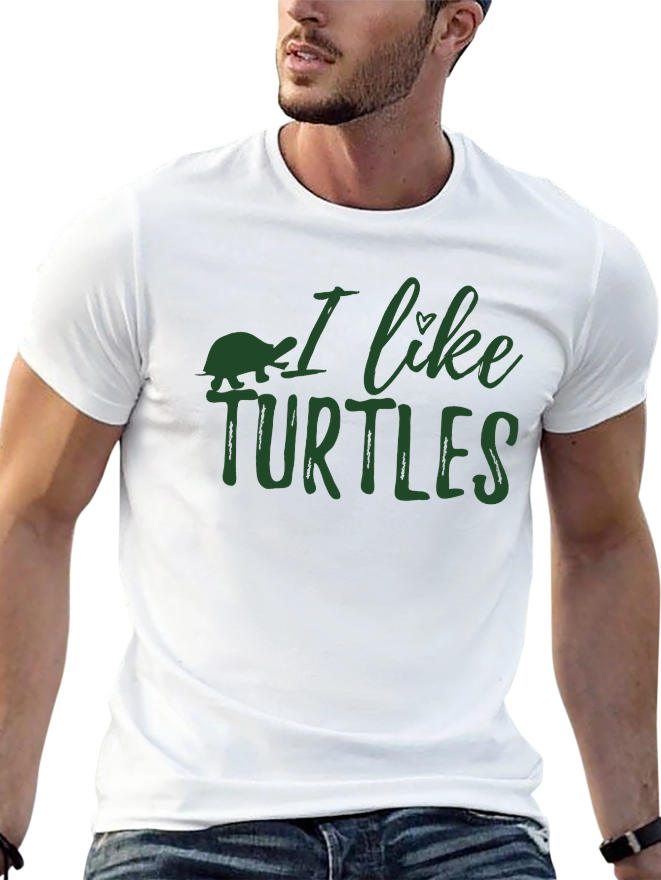 I Like Turtles Graphic T-Shirt