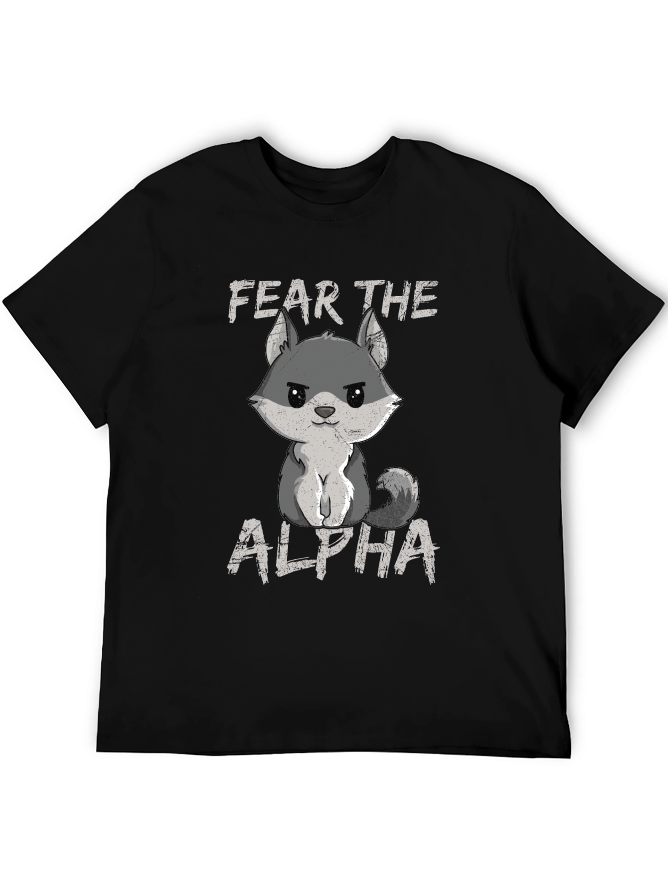 Fear The Alpha Wolf Graphic T-Shirt