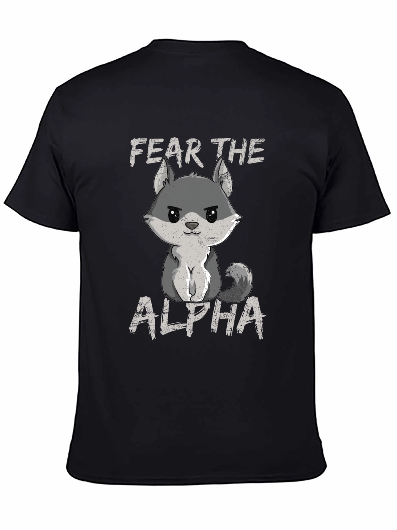 Fear The Alpha Wolf Graphic T-Shirt