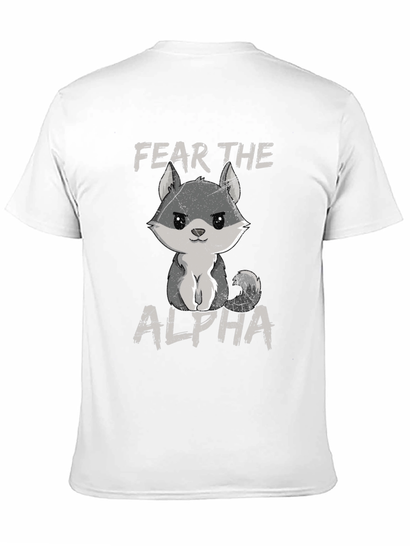 Fear The Alpha Wolf Graphic T-Shirt