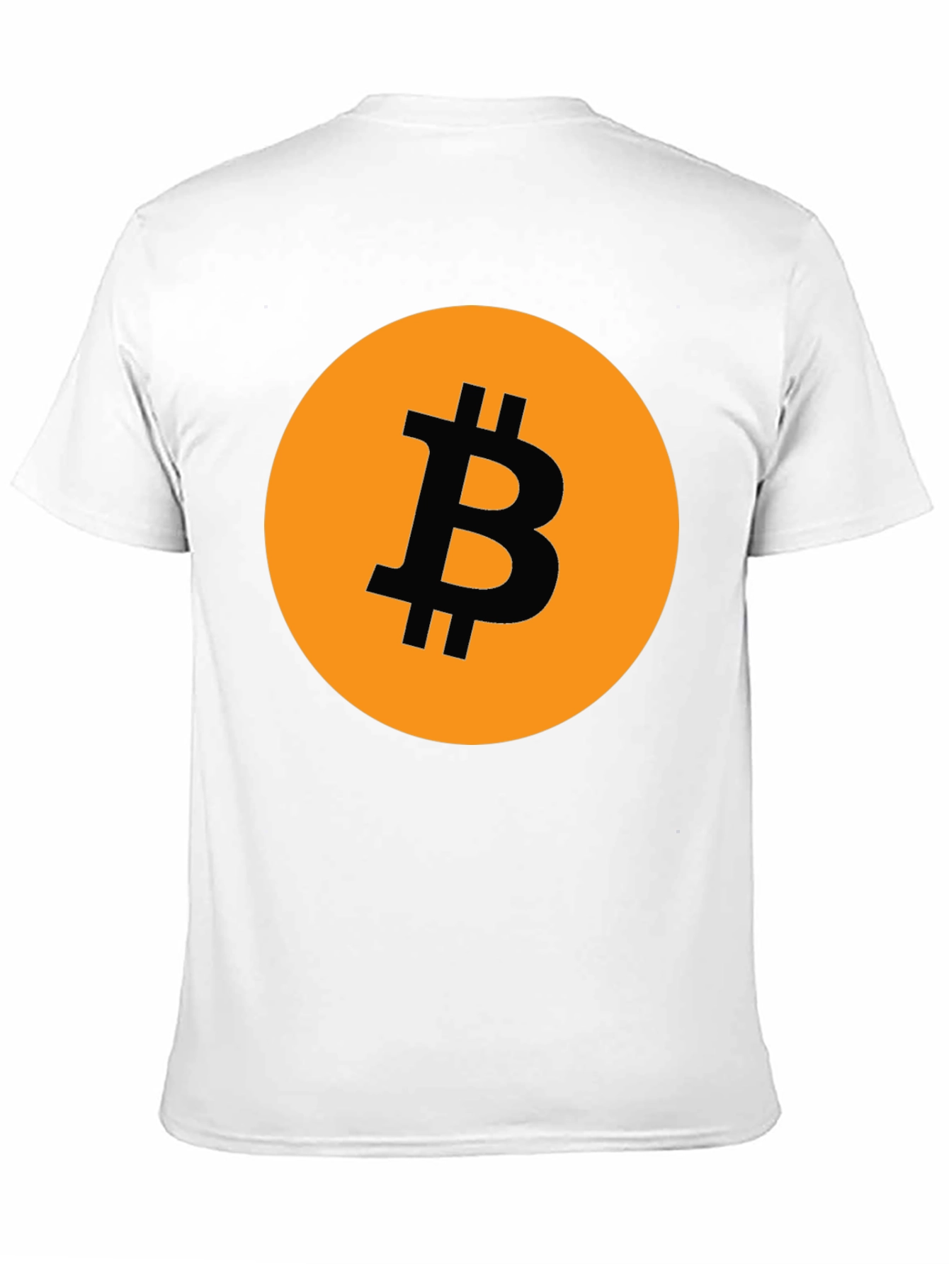 Bitcoin Logo Graphic Tee - Black
