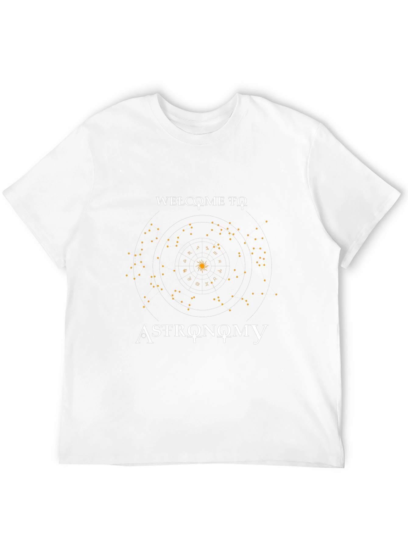 Astronomy Graphic T-Shirt - Celestial Star Design