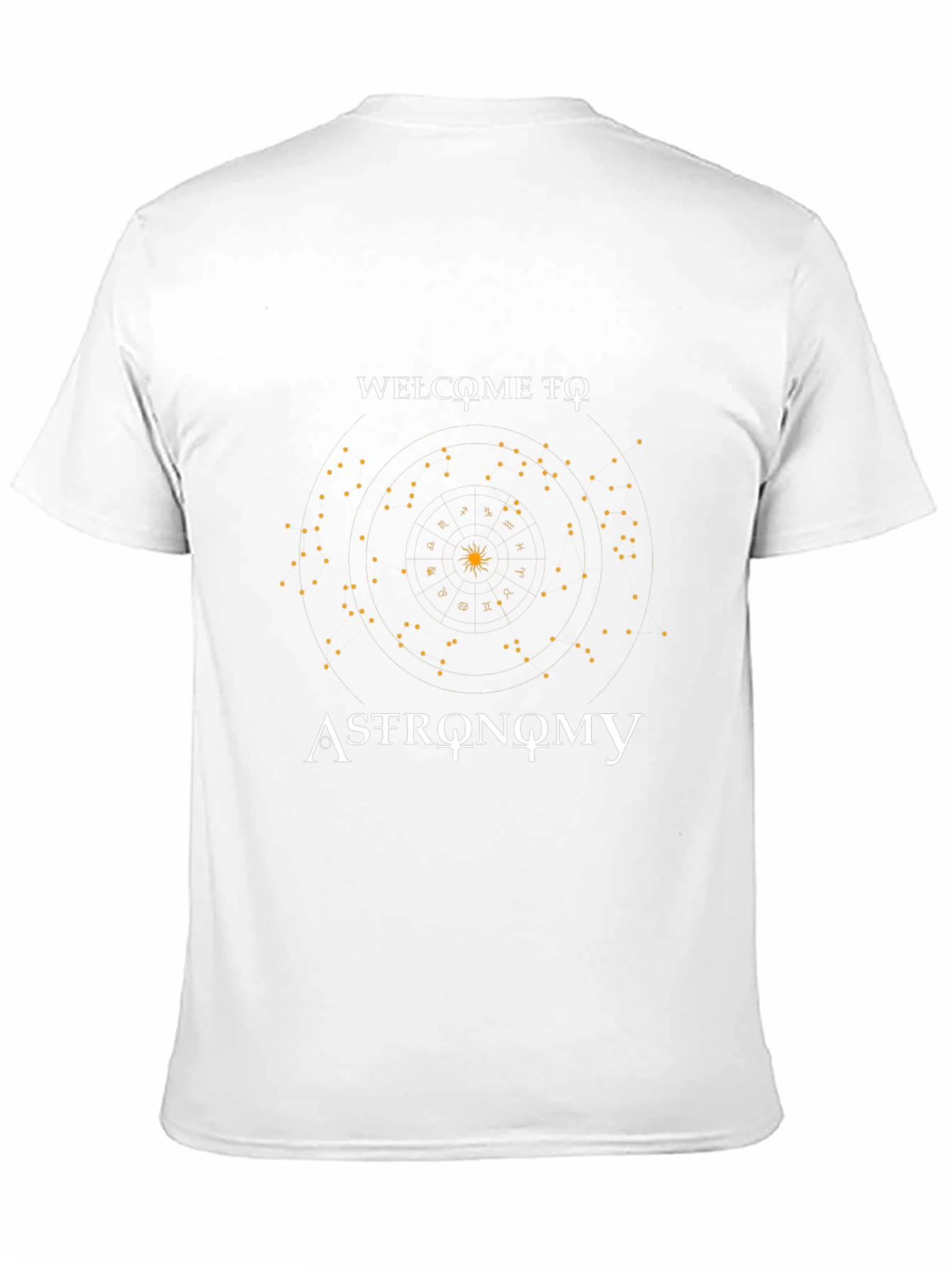 Astronomy Graphic T-Shirt - Celestial Star Design
