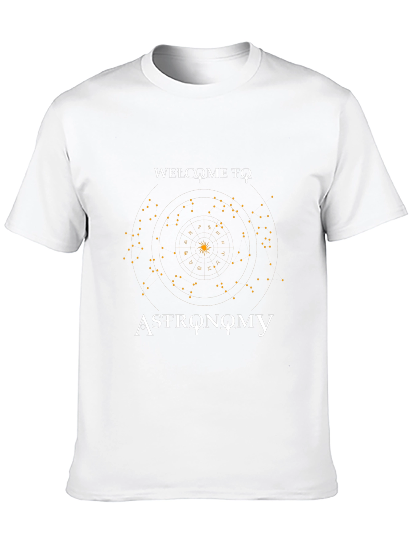 Astronomy Graphic T-Shirt - Celestial Star Design