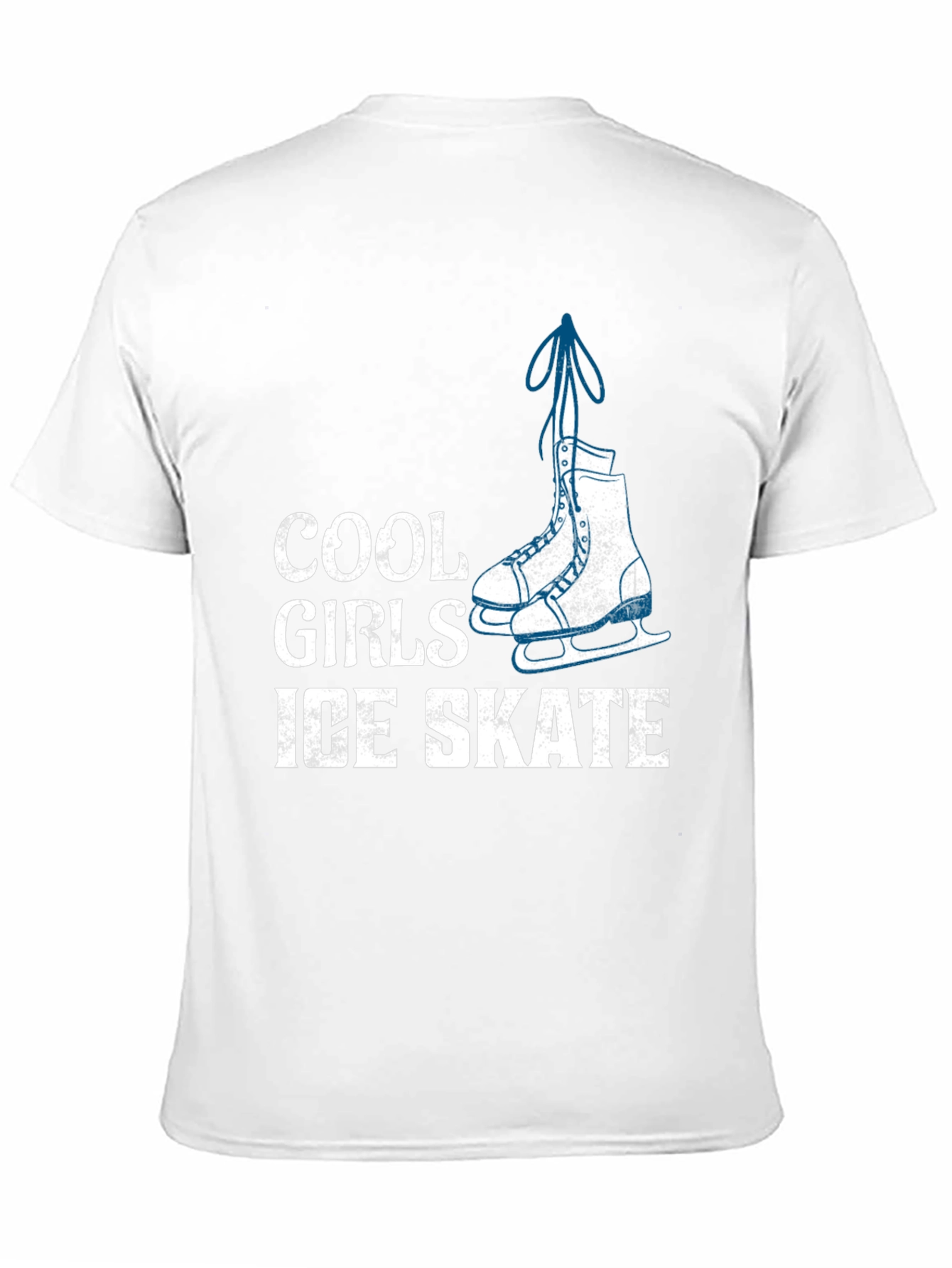 Cool Girls Ice Skate T-Shirt - Black Graphic Tee