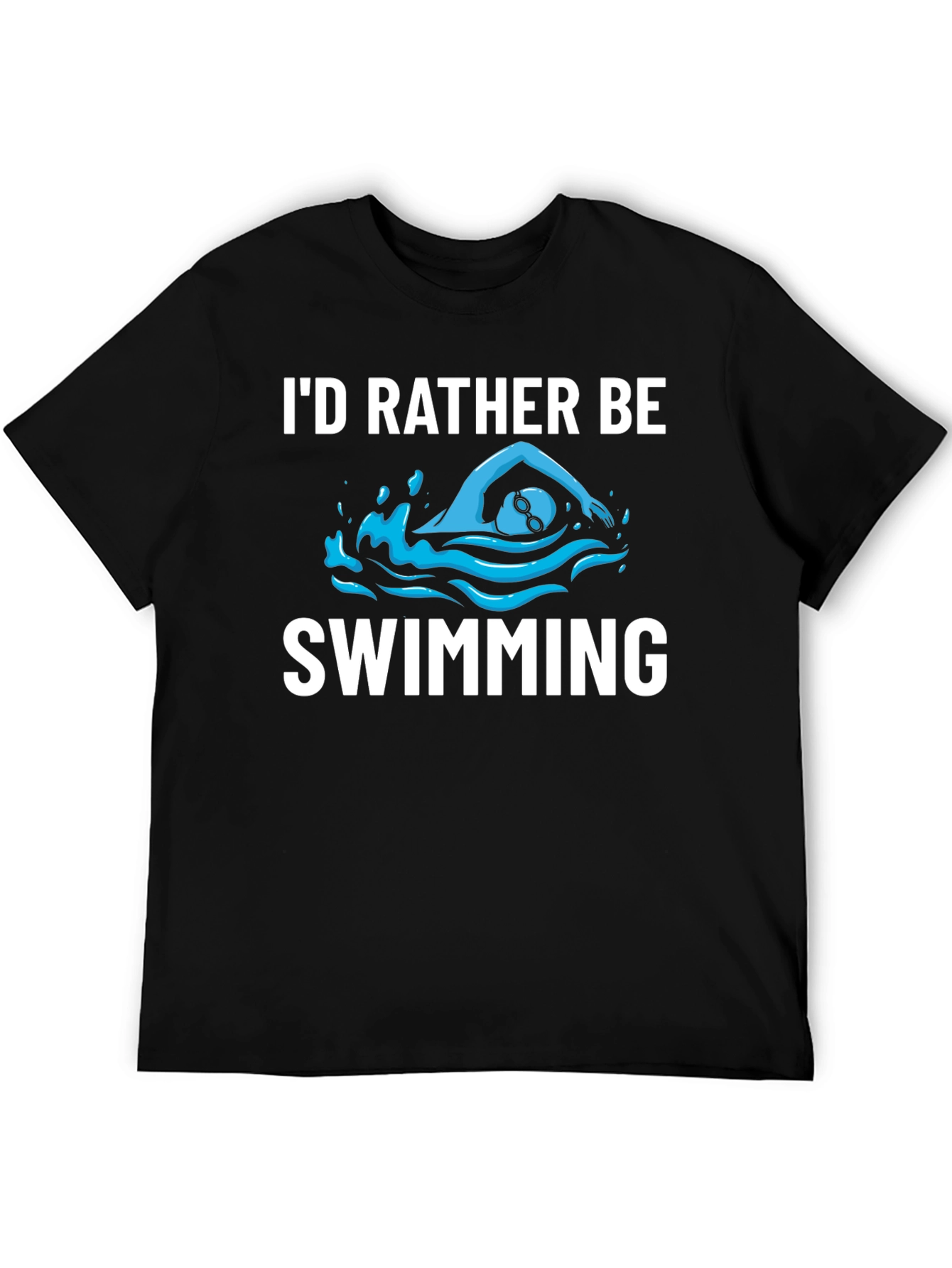 Id Rather Be Swimming T-Shirt