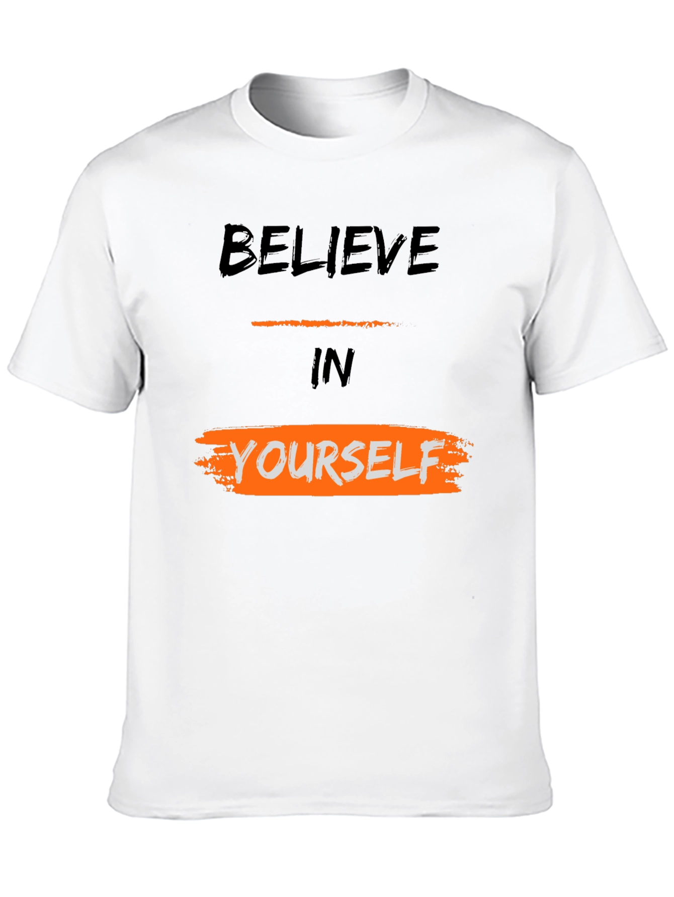 Believe in Yourself Graphic Tee - Black
