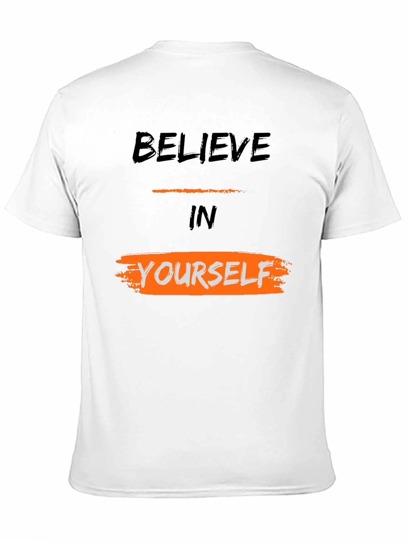 Believe in Yourself Graphic Tee - Black