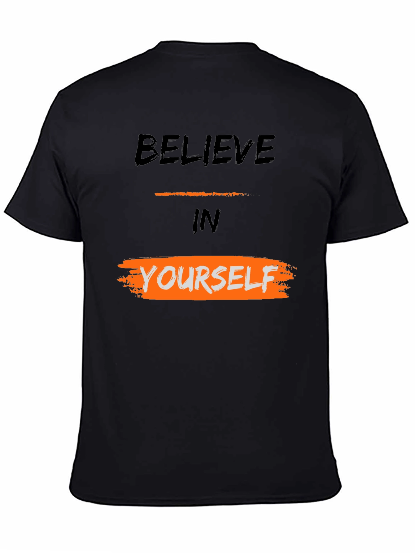 Believe in Yourself Graphic Tee - Black