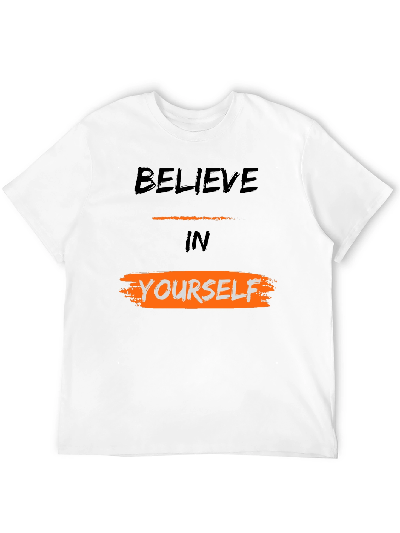 Believe in Yourself Graphic Tee - Black