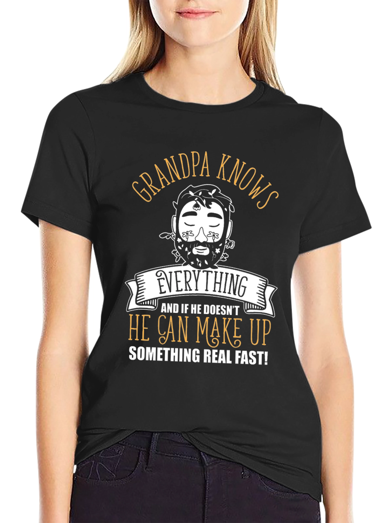 Grandpa Knows Everything T-Shirt