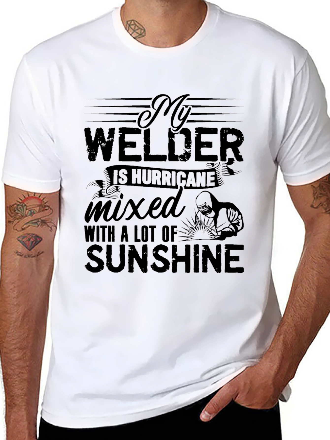 My Welder Is Hurricane Sunshine T-Shirt