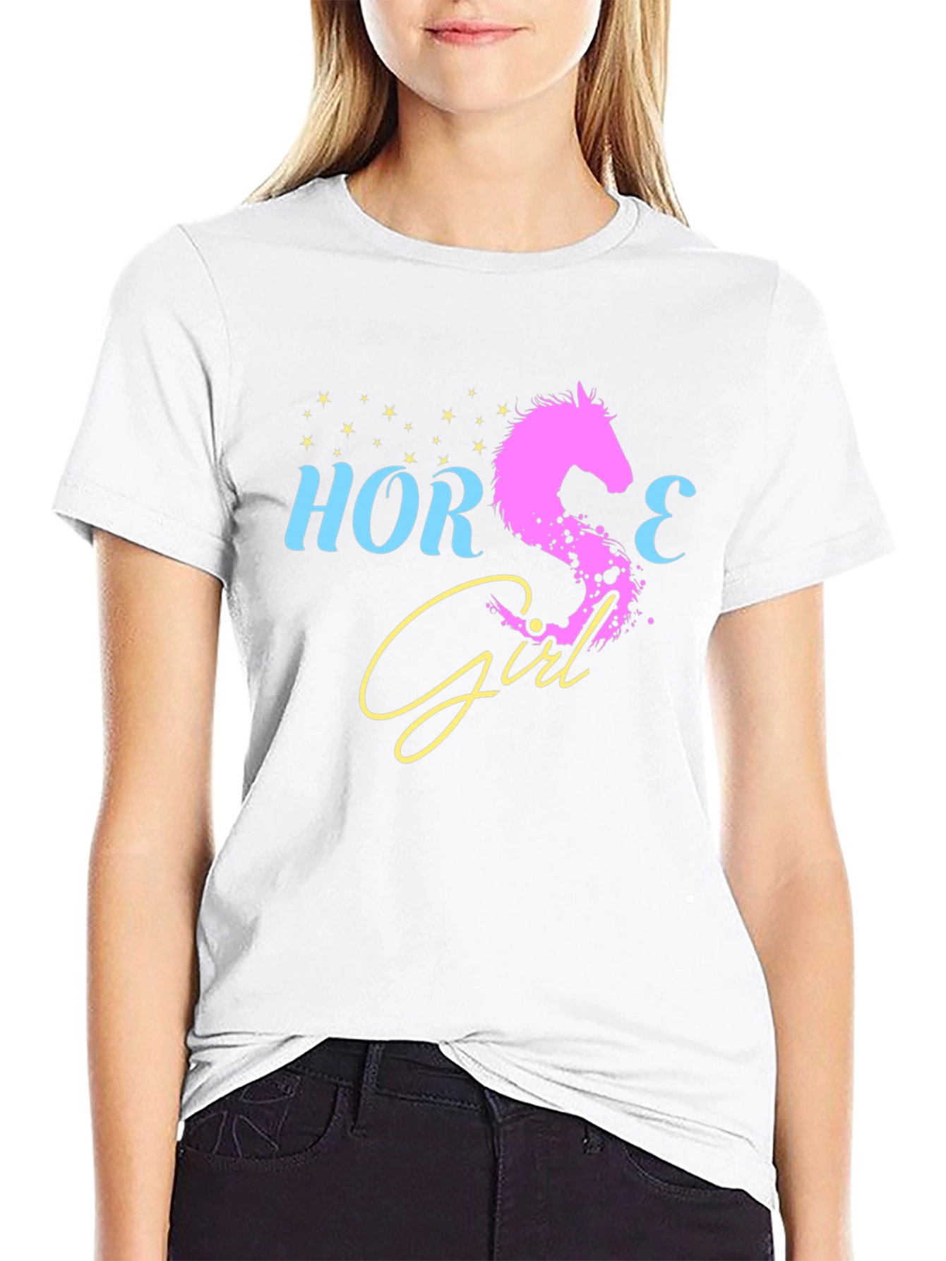 Horse Girl T-Shirt - Equestrian Lover Tee