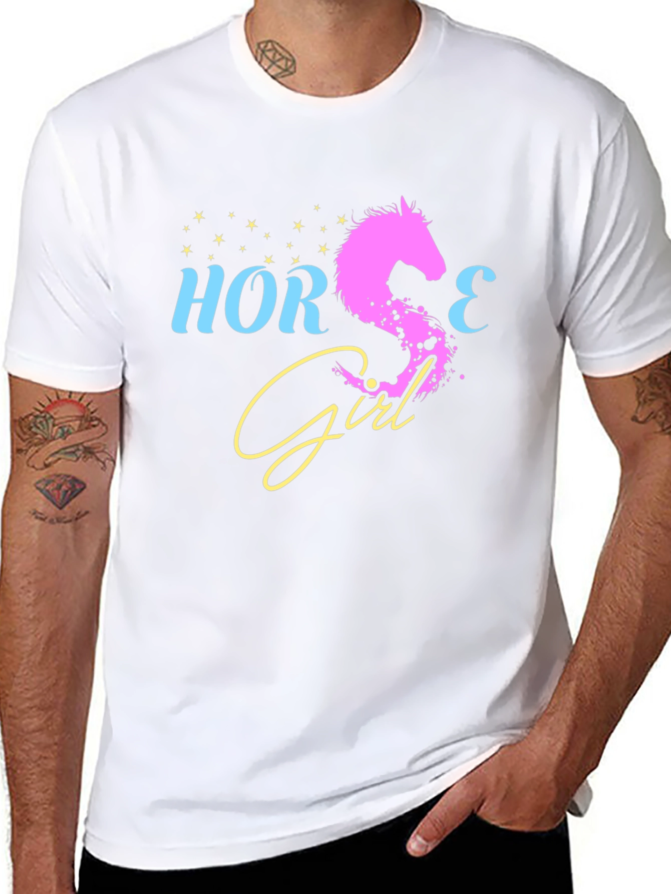 Horse Girl T-Shirt - Equestrian Lover Tee