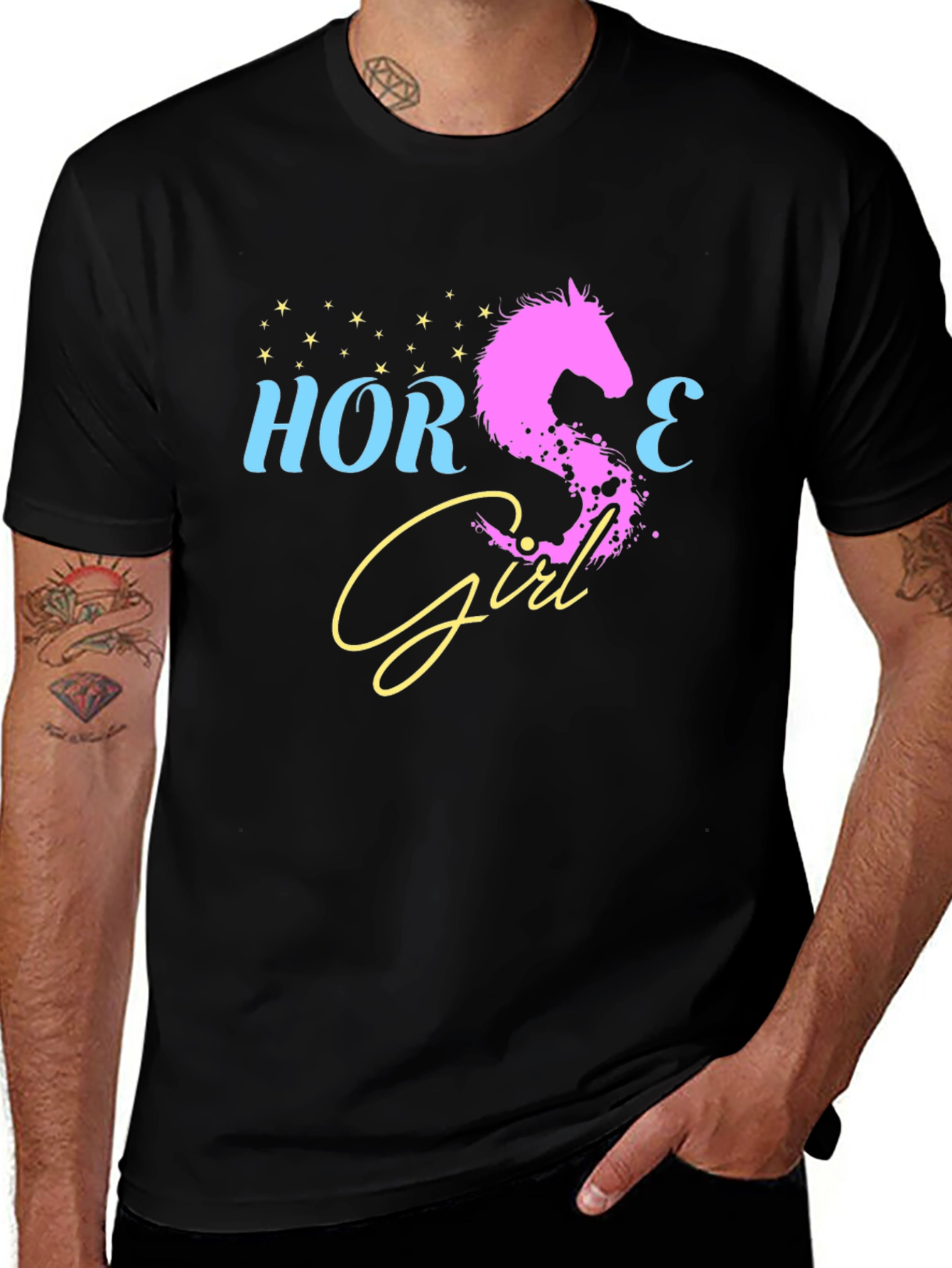 Horse Girl T-Shirt - Equestrian Lover Tee