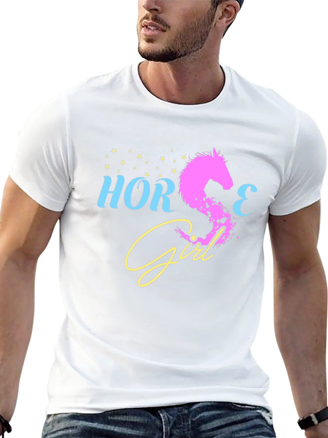 Horse Girl T-Shirt - Equestrian Lover Tee